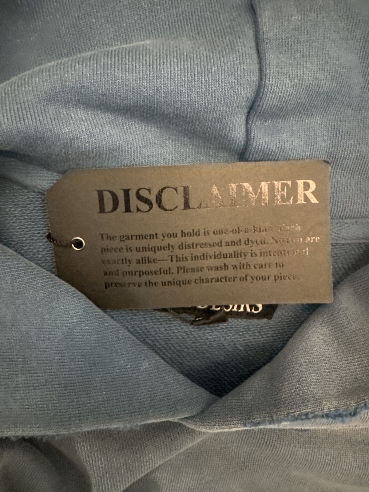 Other Matière de Désire Encore Washed Blue Hoodie Size US XXL / EU 58 / 5 - 4 Thumbnail