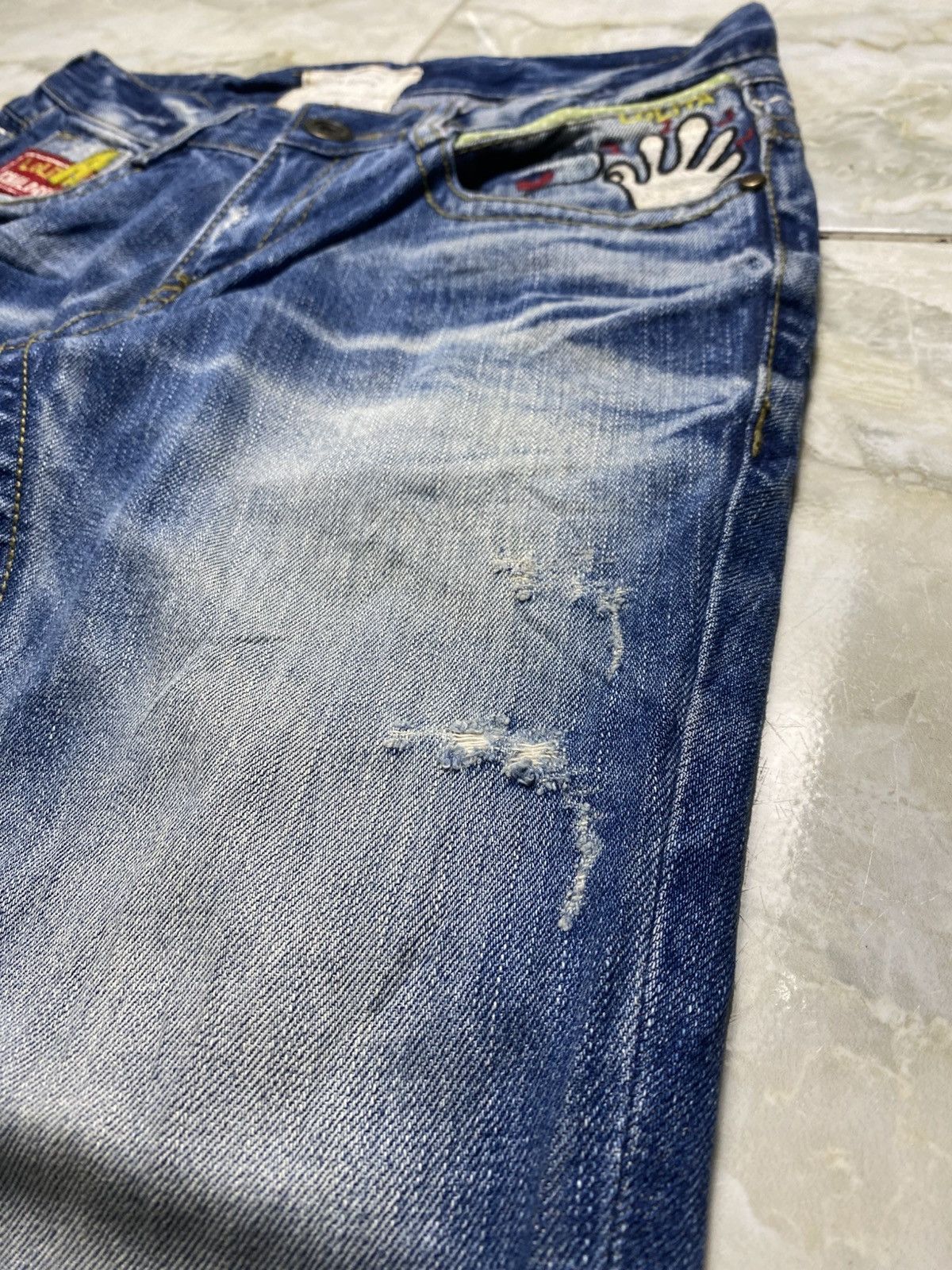 Japanese Brand Rare Lolita Children Distressed Jeans Size US 28 / EU 44 - 12 Thumbnail