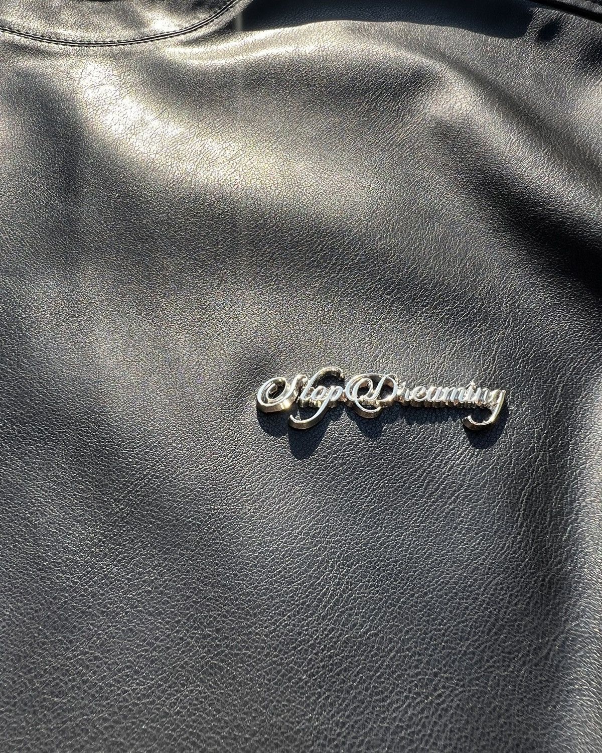 Other Stopdreaming Faux Leather T-Shirt Size US M / EU 48-50 / 2 - 4 Thumbnail