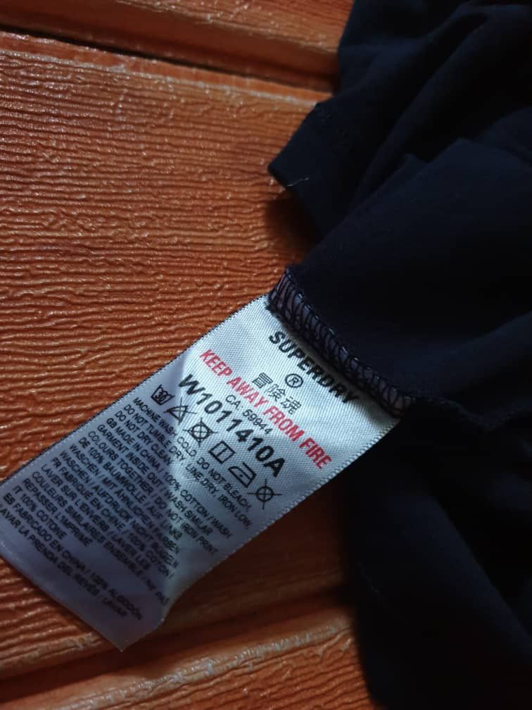 Superdry Superdry pink script Black shirt Size S / US 4 / IT 40 - 4 Thumbnail