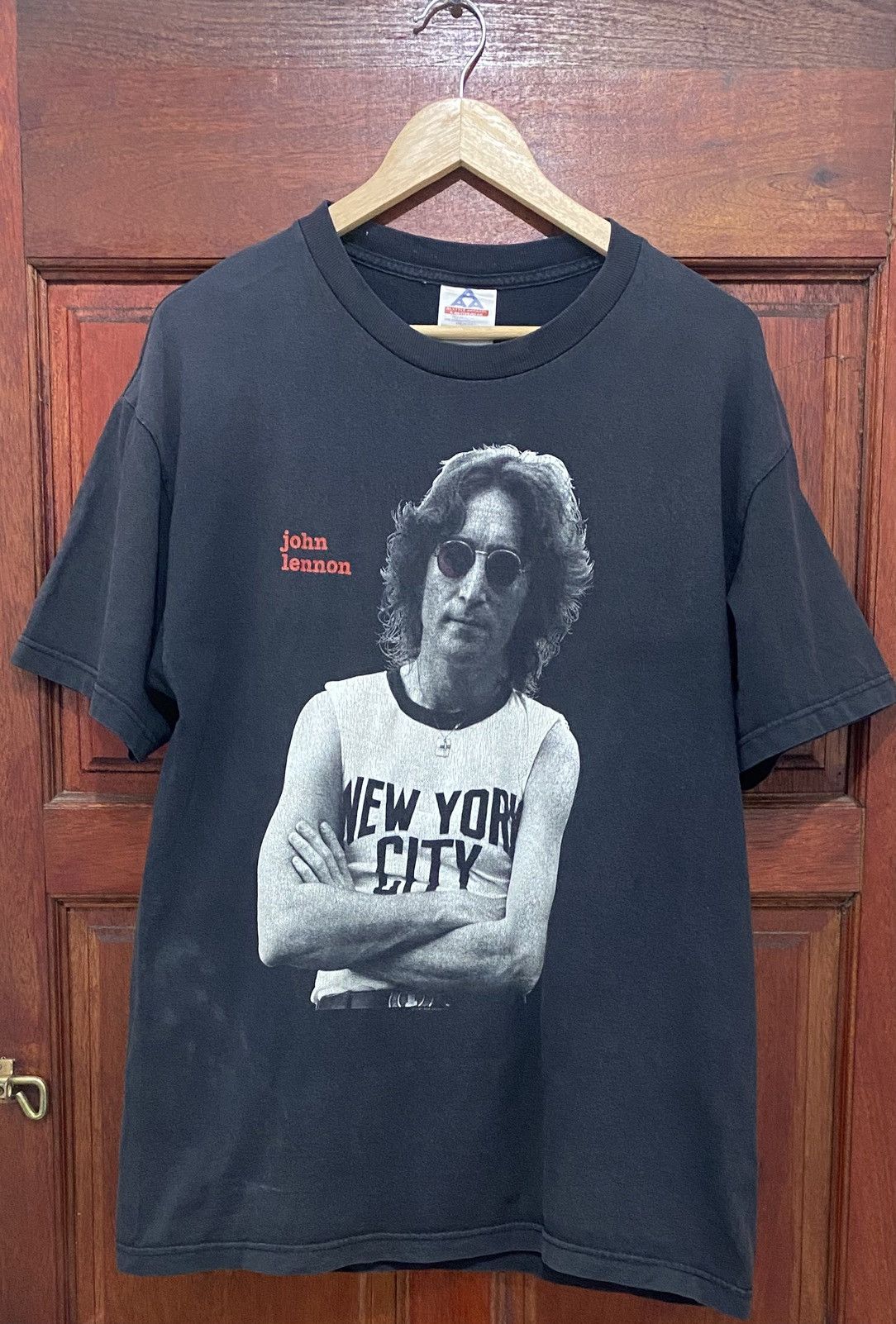 Band Tees × Vintage 🇺🇸 Vintage 1991 John Lennon T-shirt Bob Gruen Made Usa Size US L / EU 52-54 / 3 - 1 Thumbnail