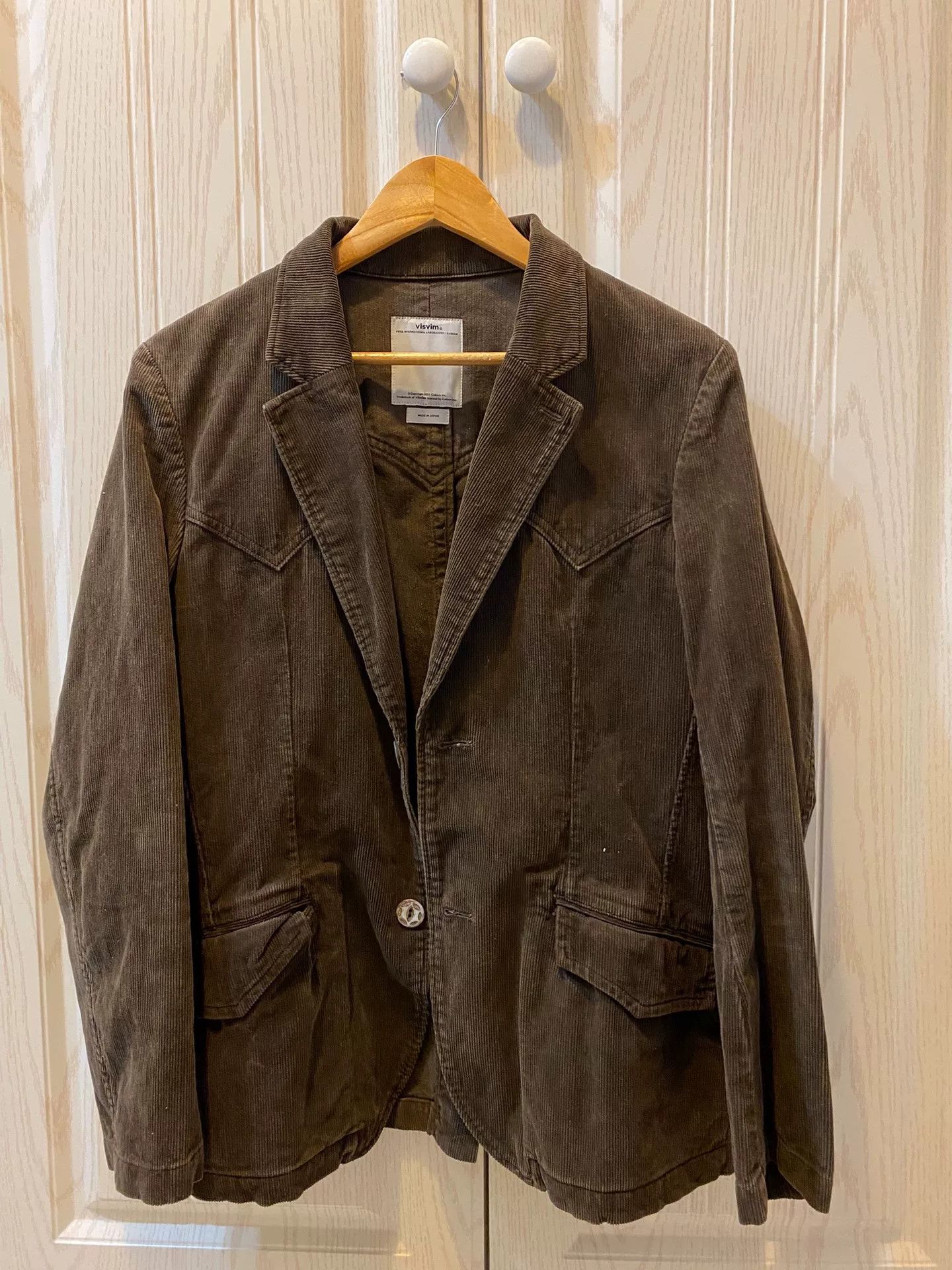 VISVIM 14SS WILD BUNCH Corduroy Blazer