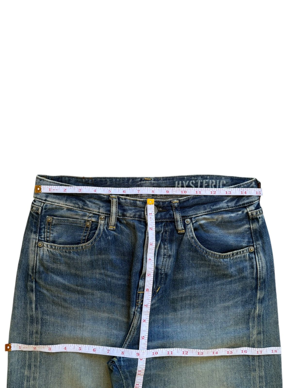 Hysteric Glamour Vintage Japanese Hysteric Glamour Selvedge Jeans Size US 30 / EU 46 - 14 Thumbnail