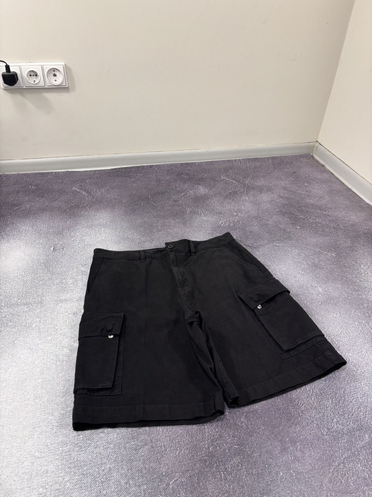 Diesel Diesel P-Cor NEW Men’s Black Utility Hype Cargo Shorts Size US 31 - 3 Thumbnail