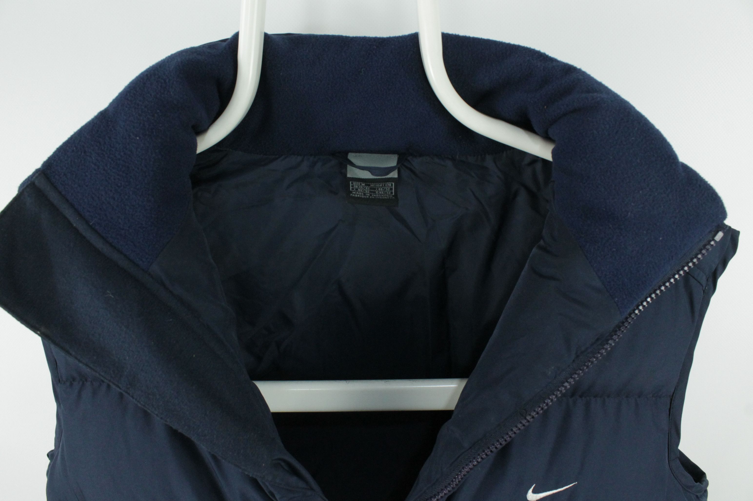 Nike Nike Vintage 2000s Down Puffer Vest Swoosh Logo Y2K DRILL Size US M / EU 48-50 / 2 - 3 Thumbnail