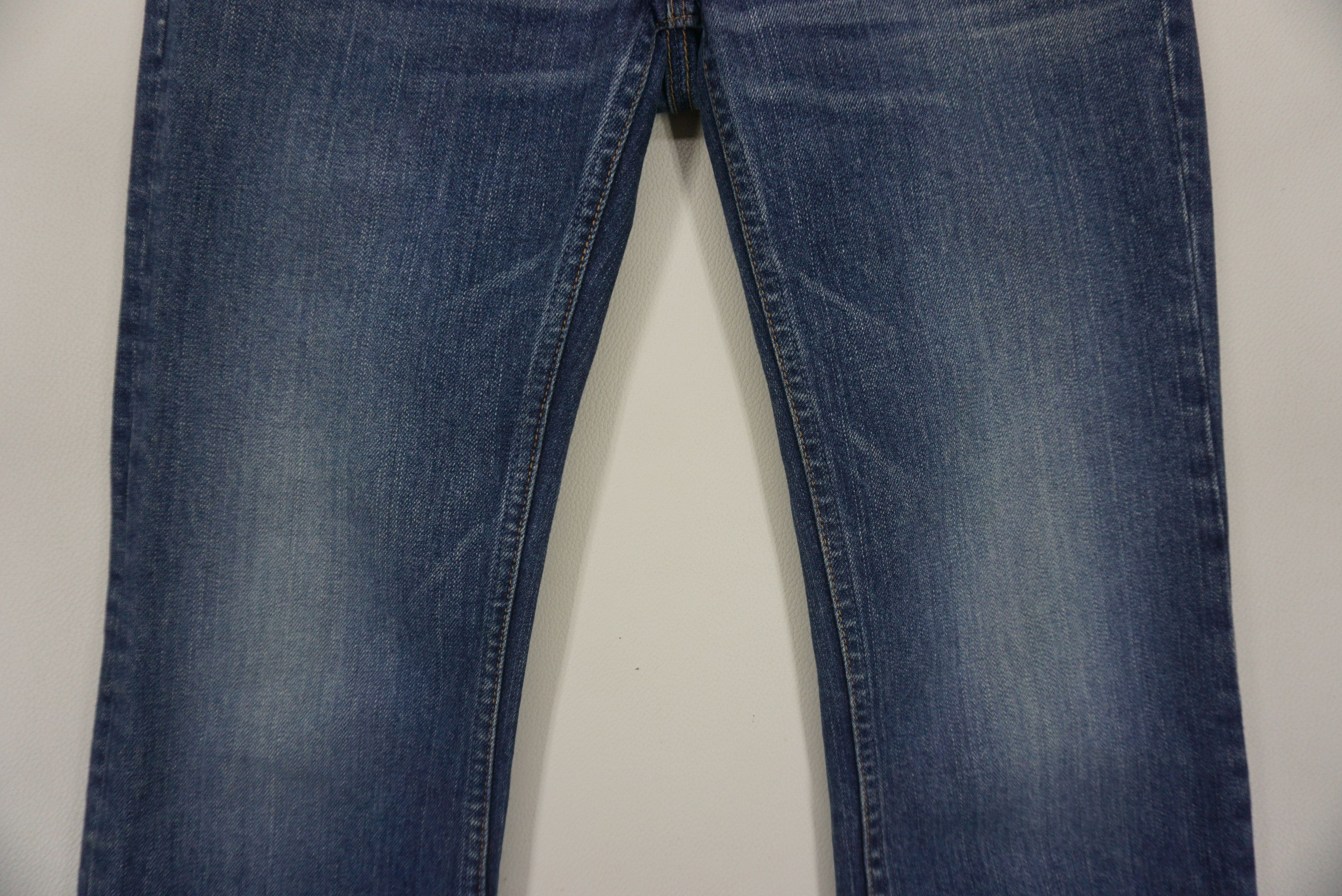 Japanese Brand Hollywood Ranch Market Jeans fit W28xL31 Low Rise Bootcut Size 26" / US 2 / IT 38 - 3 Thumbnail