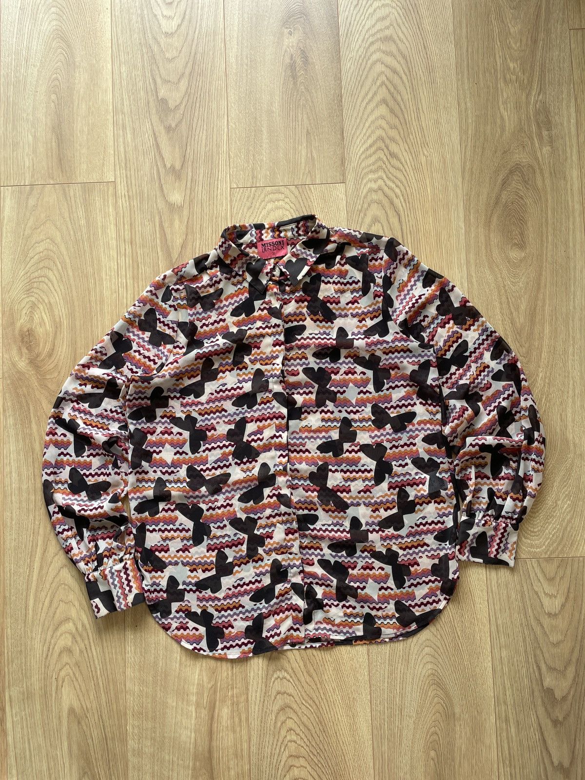 Missoni Missoni x Lindex butterflies shirt fullprint Size S / US 4 / IT 40 - 1 Thumbnail