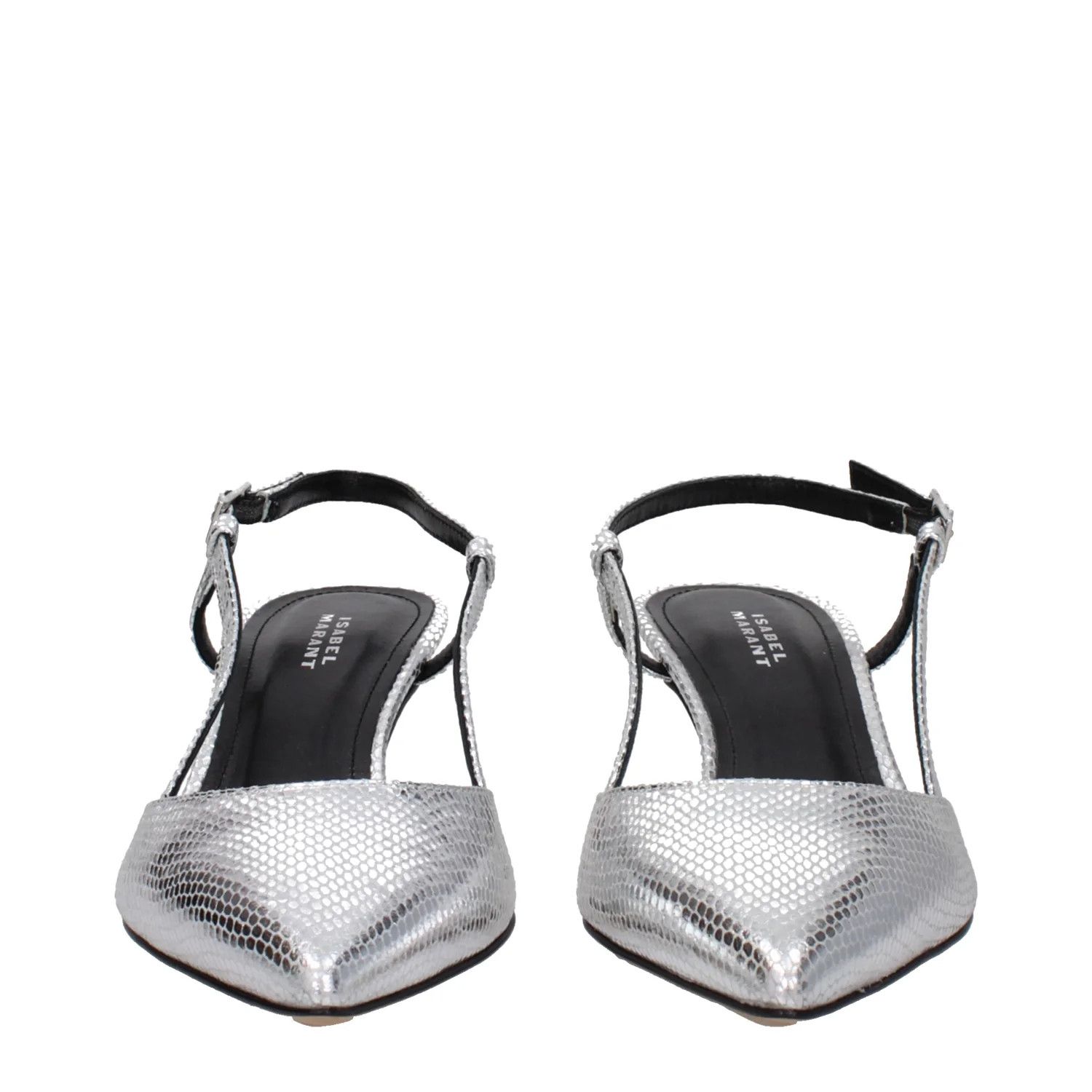 Isabel Marant ob1o1e1124 Leather Sandals in Silver Size US 6 / IT 36 - 3 Thumbnail