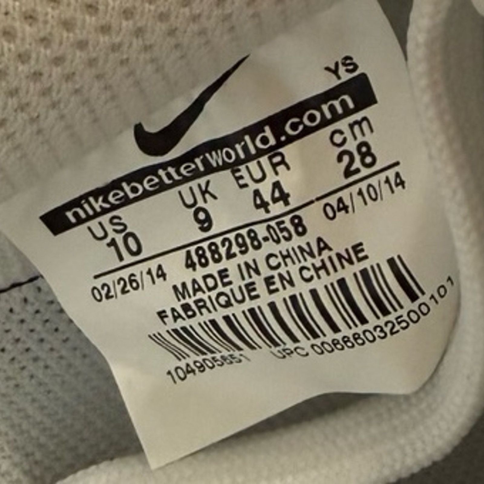 Nike 2014 Nike Air Force 1 Concord Patent Black White Game Royal Size US 10 / EU 43 - 10 Thumbnail