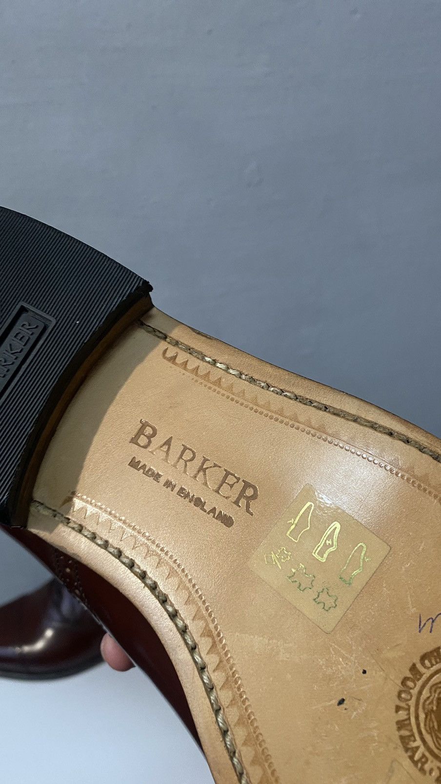 Barker Barker made in England leather shoes size 8 Size US 8 / EU 41 - 9 Thumbnail