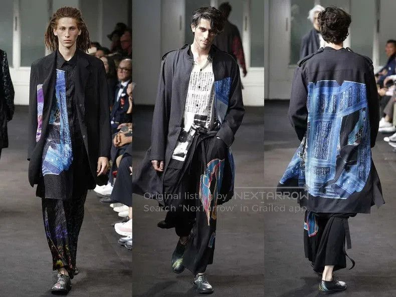 Yohji Yamamoto Yohji Yamamoto 19SS Silk Ukiyo-e Shirt. Size US L / EU 52-54 / 3 - 3 Thumbnail