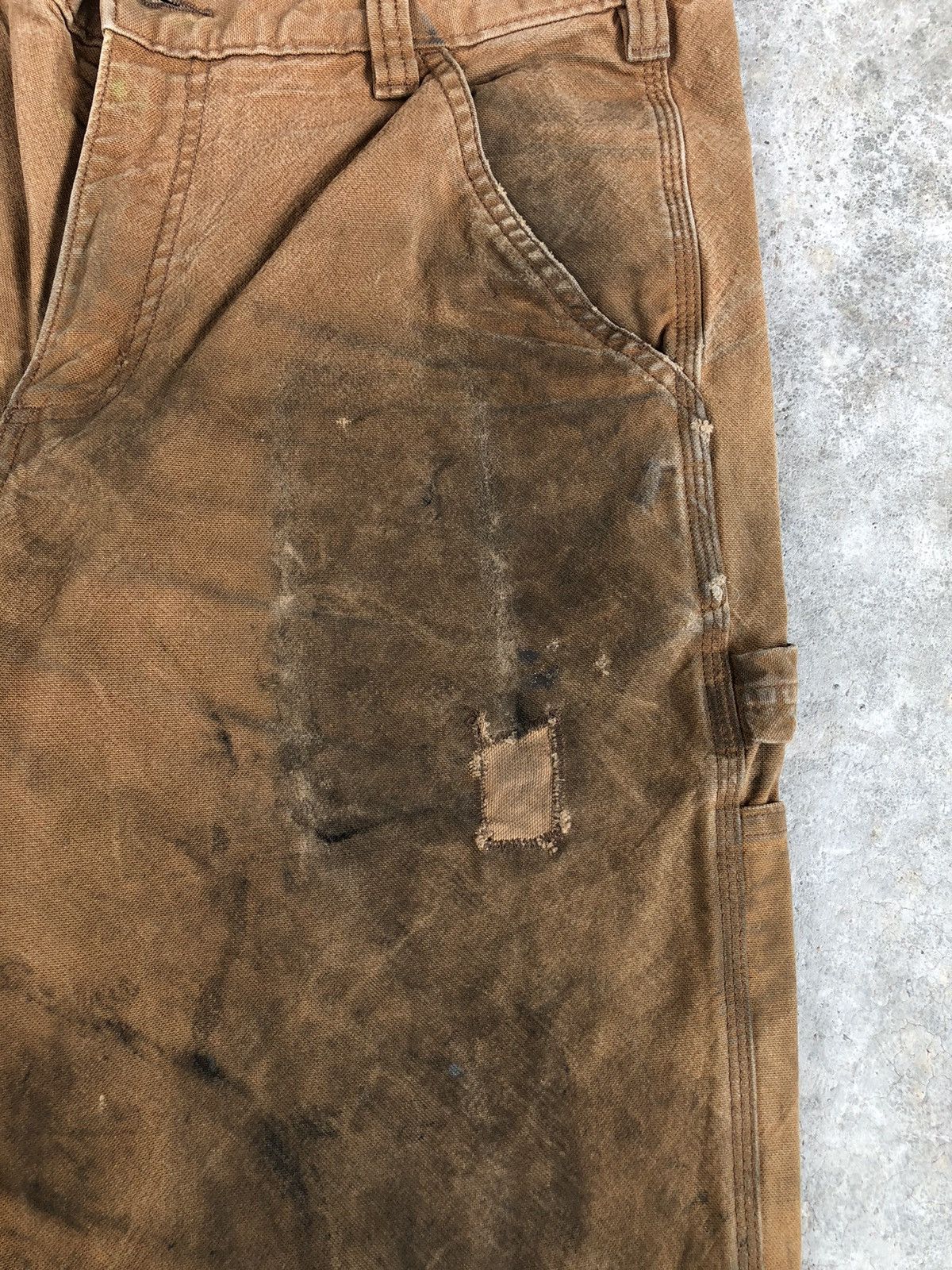 Carhartt Carharrt Distressed Jeans Carpenter Size US 32 / EU 48 - 17 Thumbnail