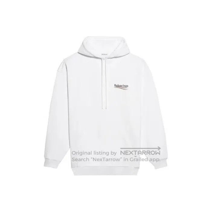 Balenciaga Balenciaga Political Campaign Logo Hooded Sweatshirt. Size US L / EU 52-54 / 3 - 1 Thumbnail