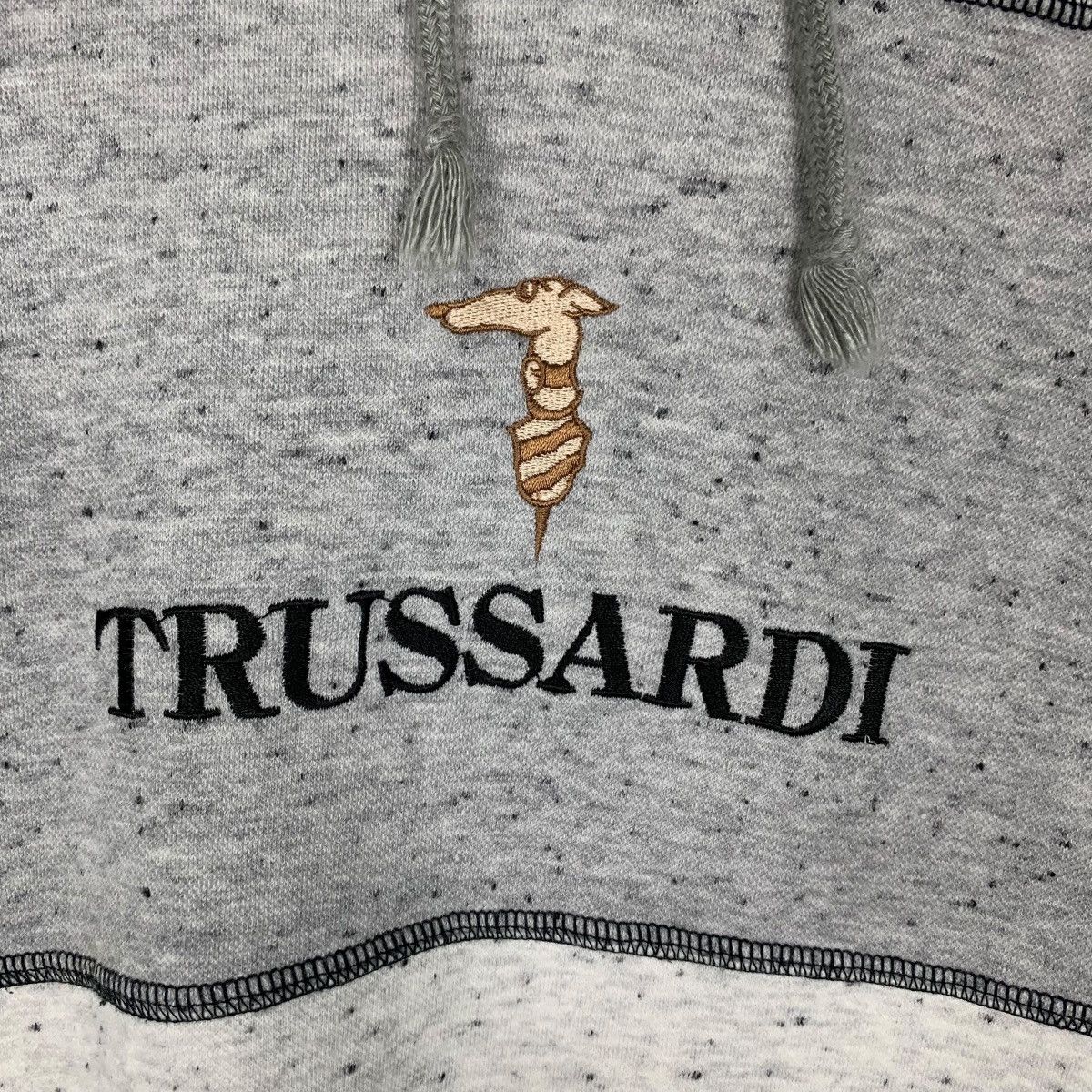 Trussardi TRUSSARDI Embroidery Big Logo Pullover Jumper #1493-C67 Size US L / EU 52-54 / 3 - 10 Thumbnail