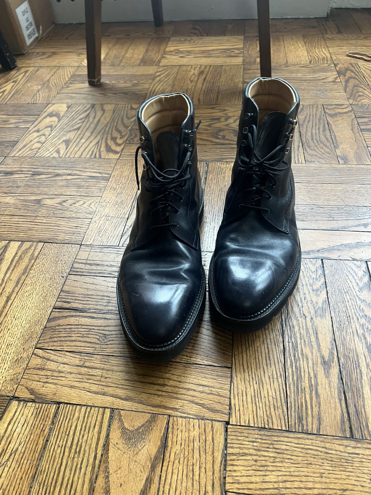 image of John Lobb Alder 10.5E/11.5Us Shoes in Black, Men's