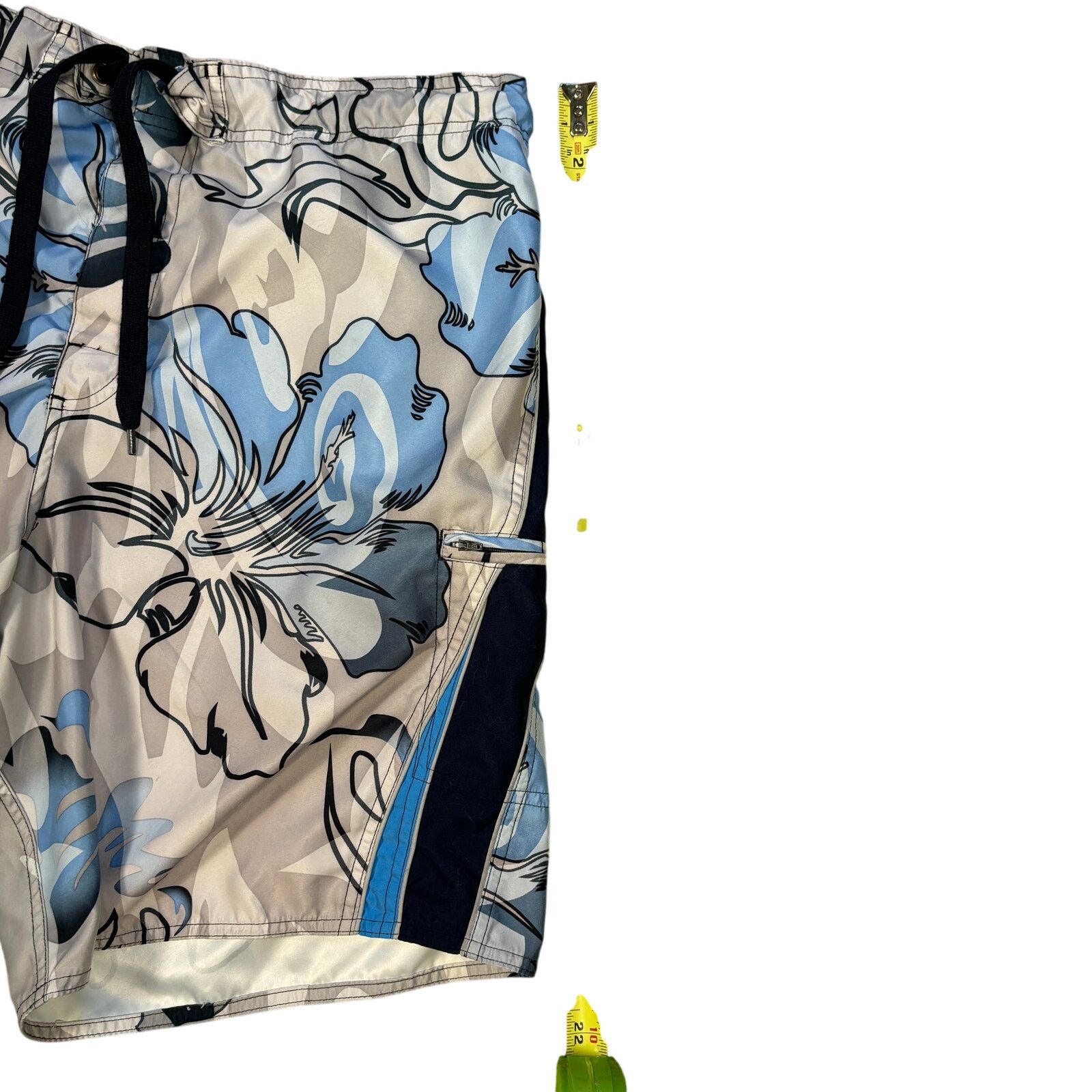 Joe Boxer y2k 2000s Joe Boxer hawaii floral style swim boardshorts Lg Size US 36 / EU 52 - 7 Thumbnail