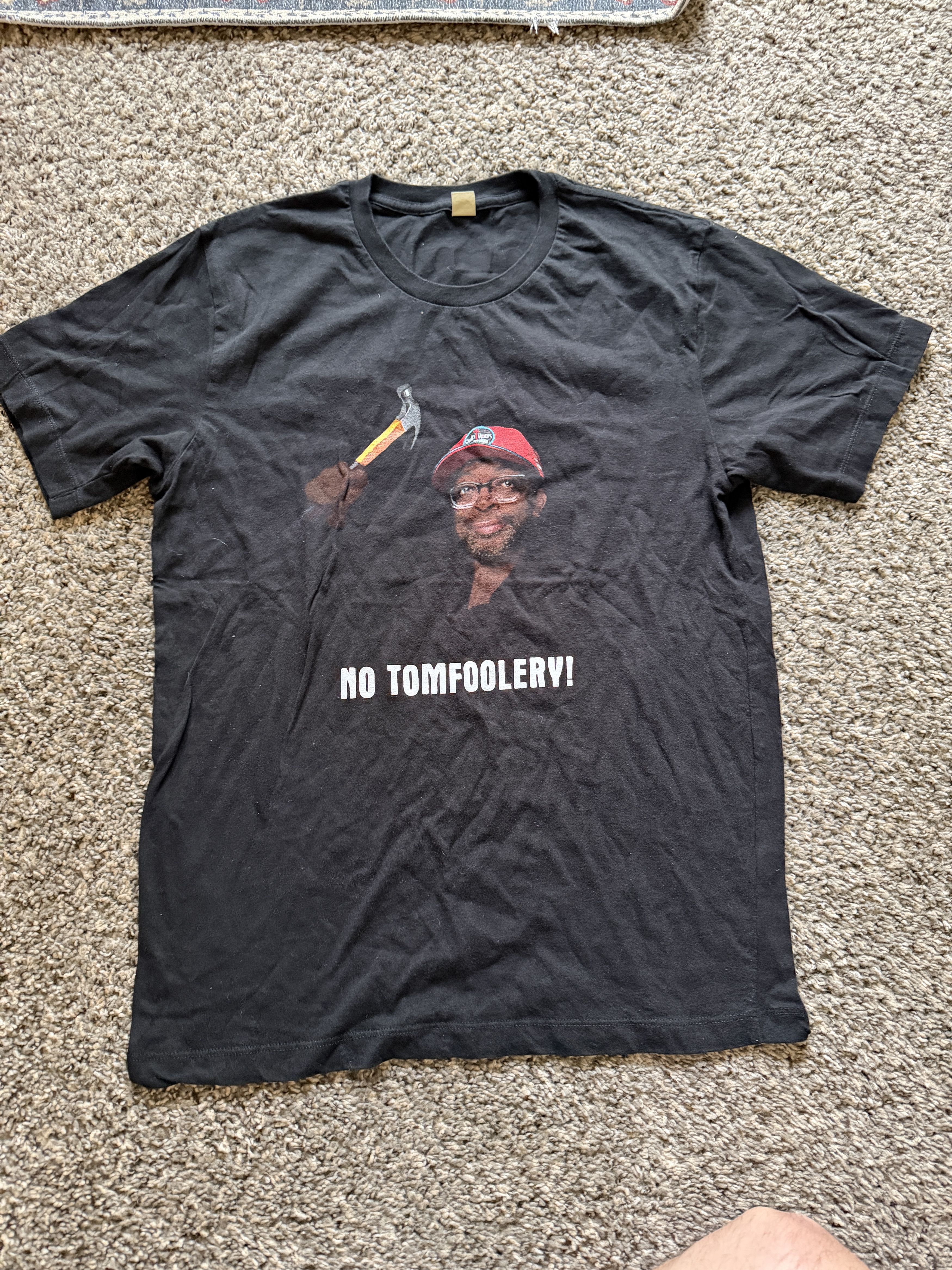 Alternative Apparel Spike Lee Oldboy No Tomfoolery Crew Tee M Size US M / EU 48-50 / 2 - 1 Thumbnail