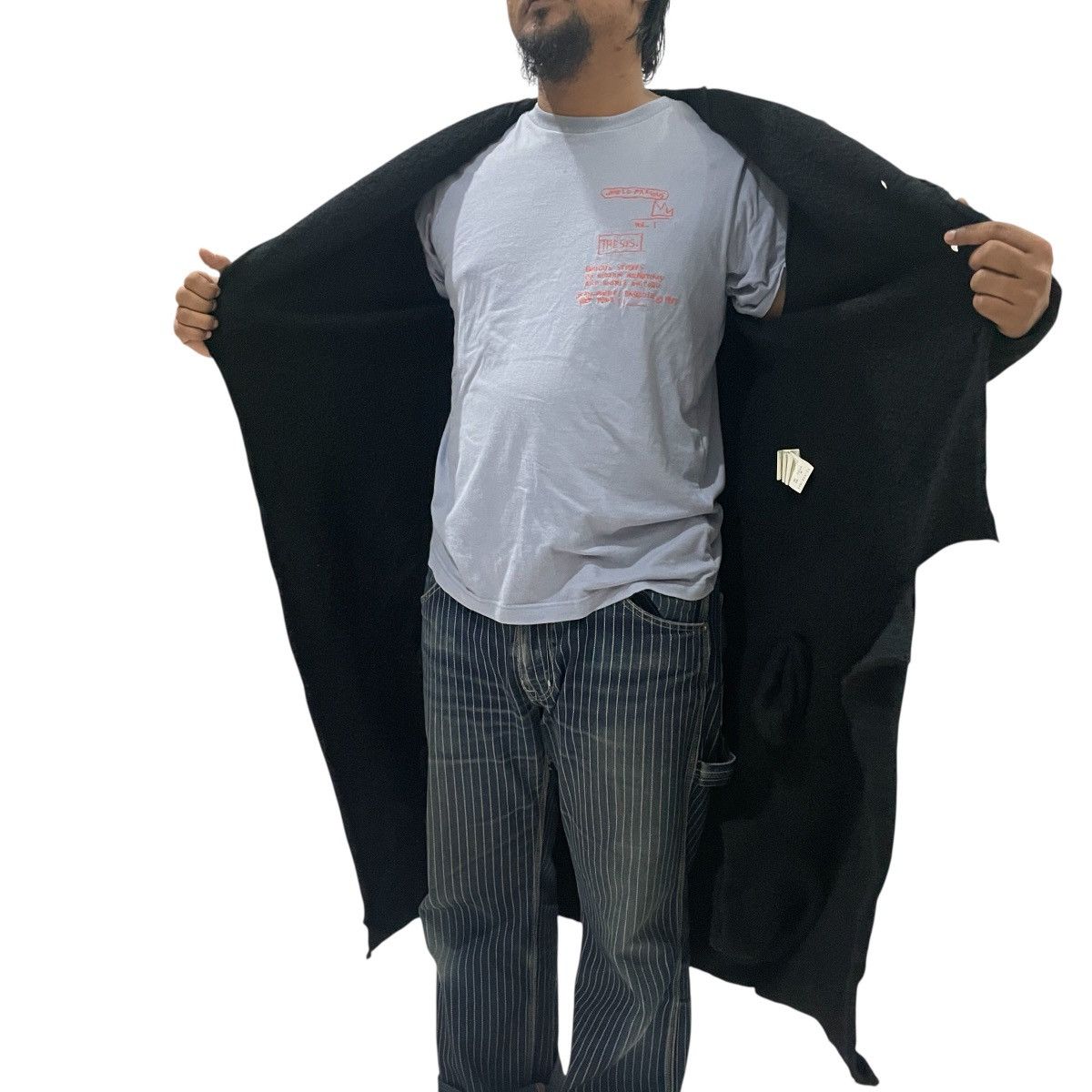 Yohji Yamamoto Vintage Yohji Yamamoto Runway 2 Version Jacket Size US M / EU 48-50 / 2 - 7 Thumbnail