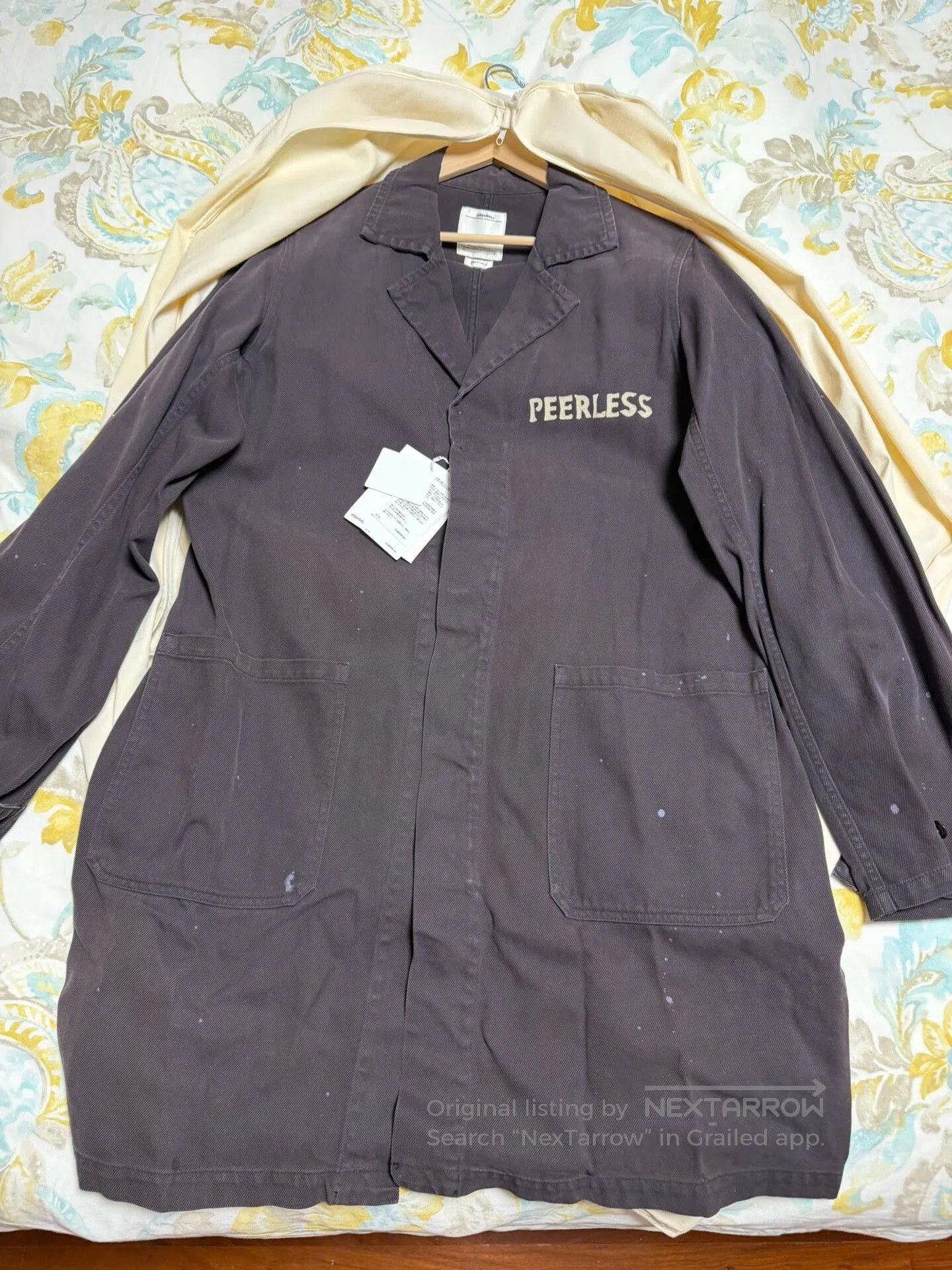 Visvim visvim 'PEERLESS' Embroidered Trench Coat. Size US L / EU 52-54 / 3 - 1 Thumbnail