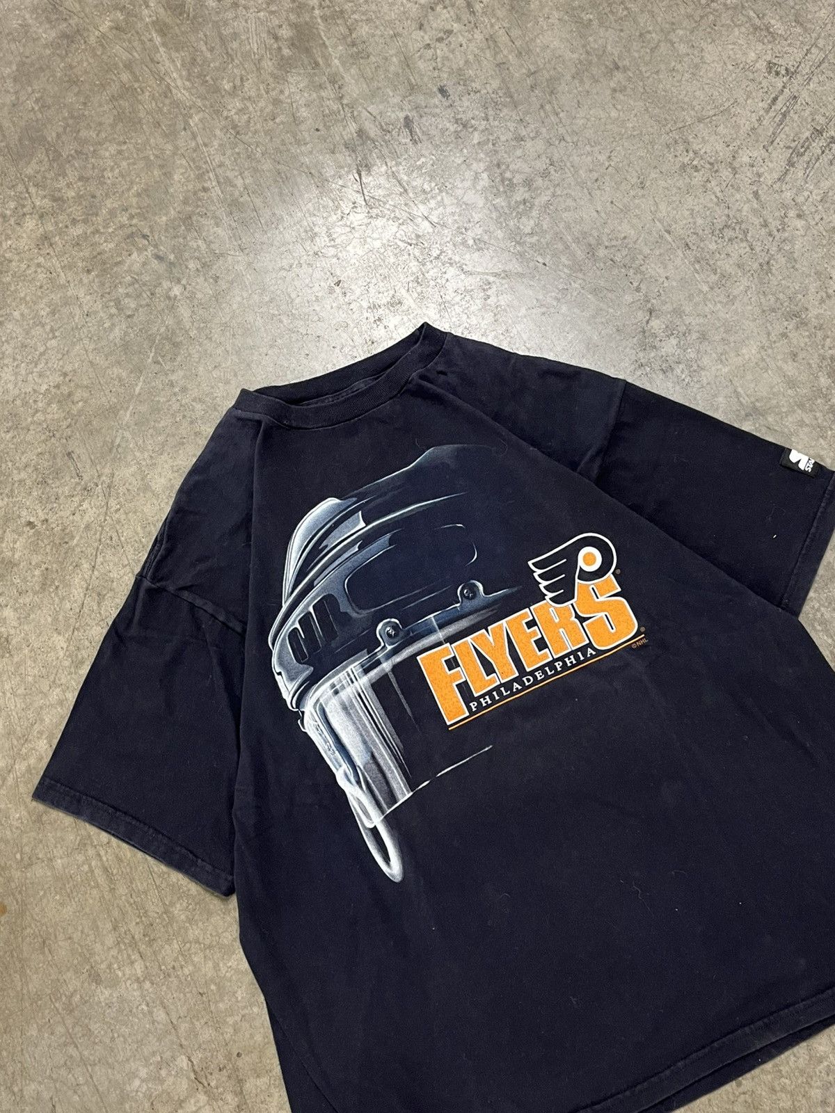 Starter × Vintage Philadelphia flyers vintage starter Tee shirt 90s NHL rare Size US L / EU 52-54 / 3 - 2 Thumbnail