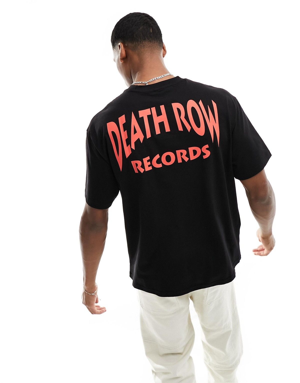 Death Row Records 🇺🇸 Y2K Death Row Records Snoop Dog T-Shirt Tupac Dr Dre Dogg Size US L / EU 52-54 / 3 - 6 Thumbnail