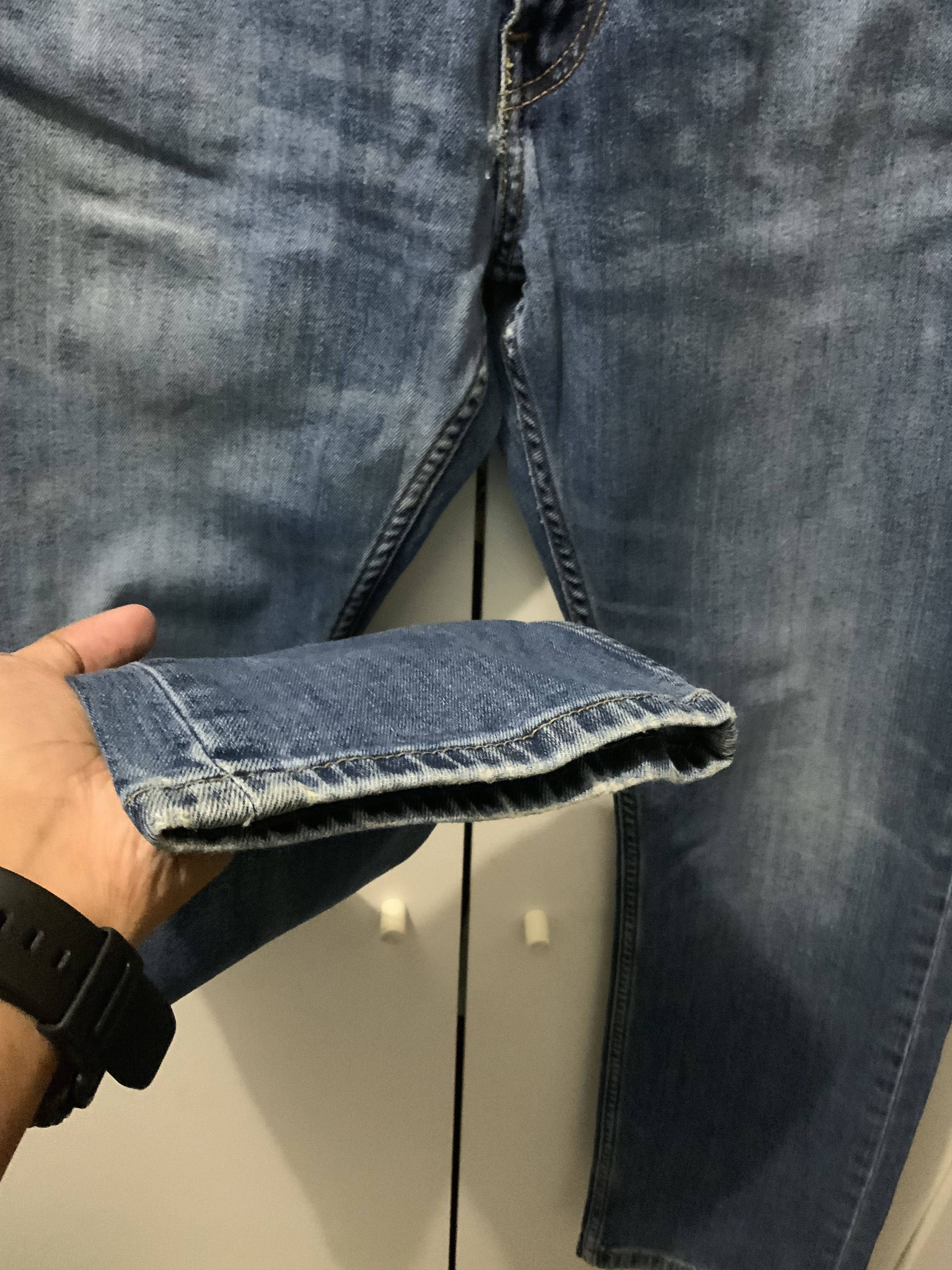 Levi's Levis 513 Acid Light Wash Jeans Size US 34 / EU 50 - 8 Thumbnail