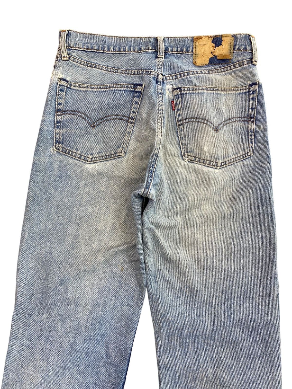 Levi's Levi’s Whiskers Ripped Style Loose Jeans Size US 30 / EU 46 - 4 Thumbnail