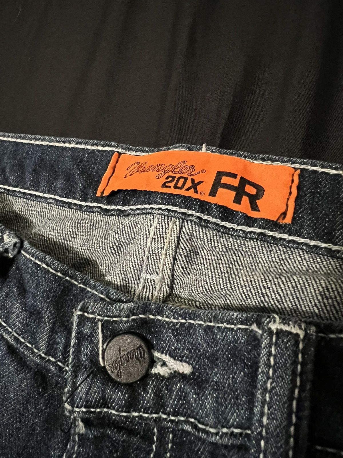 Wrangler Navy Blue Wrangler Jeans Size US 31 - 3 Thumbnail