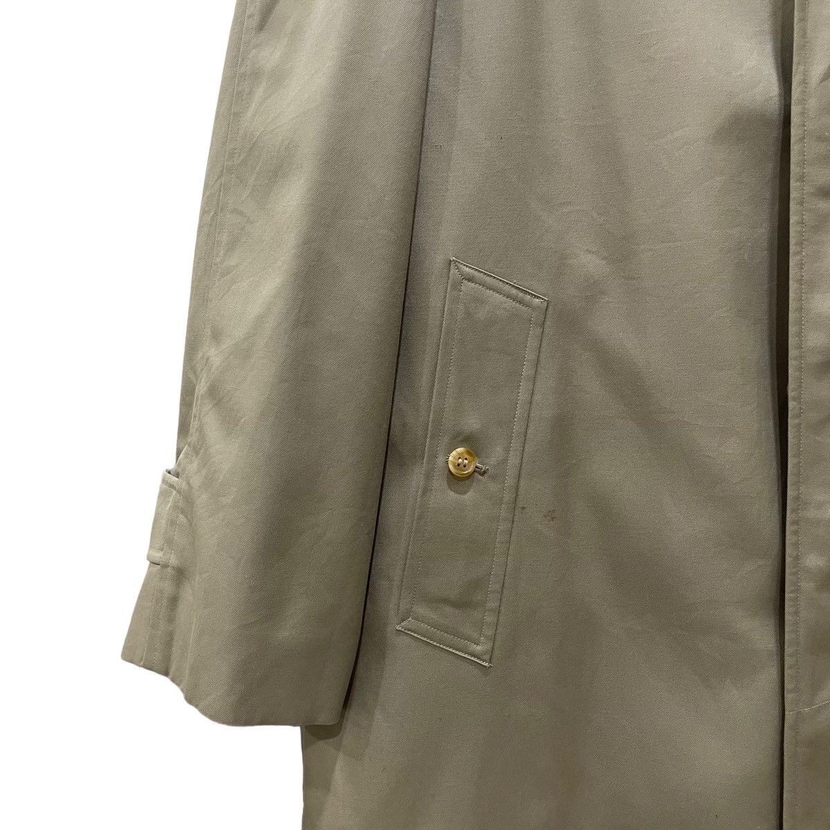Burberry × Burberry Prorsum × Vintage Vintage 90s Burberrys London Nova Check Trench Coat Jacket Size US M / EU 48-50 / 2 - 8 Thumbnail
