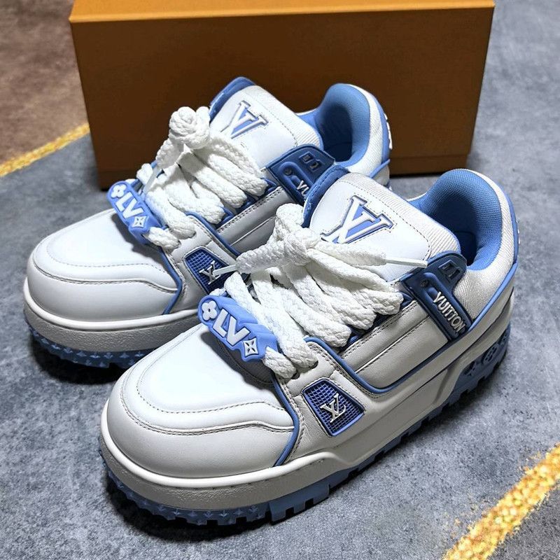 Louis Vuitton Louis Vuitton Trainer Maxi Low-top Sneakers 0079 Size US 6.5 / EU 39-40 - 1 Thumbnail