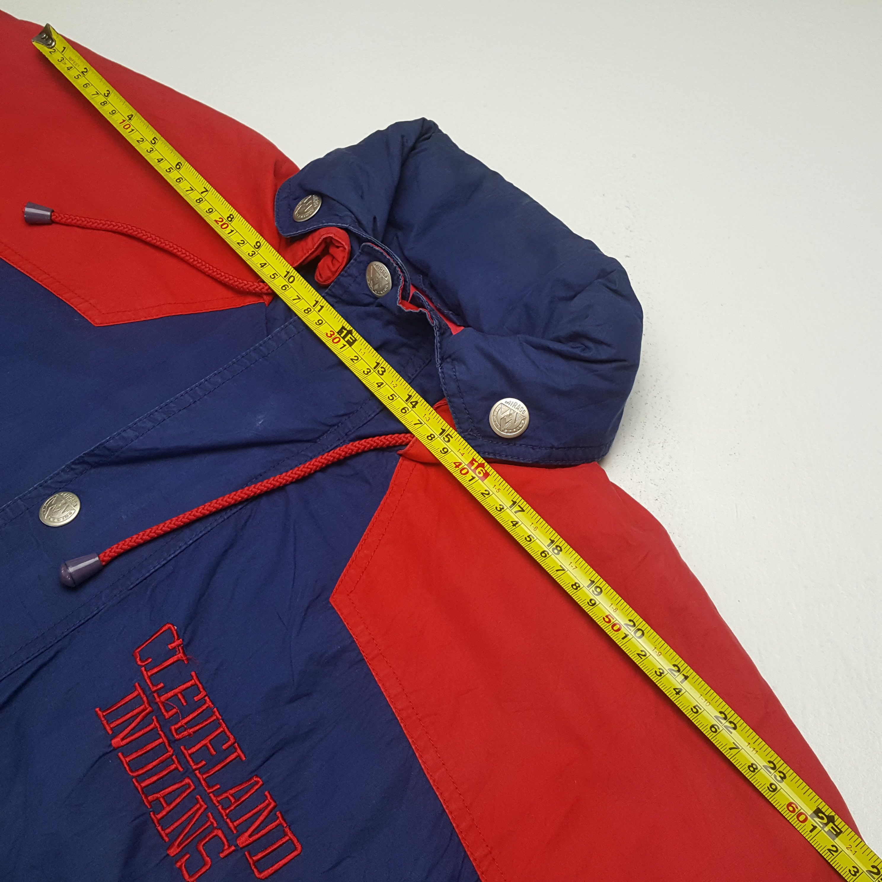 MLB Vintage Cleveland Indians MLB Baseball Team Jacket C323N15 Size US XL / EU 56 / 4 - 7 Thumbnail