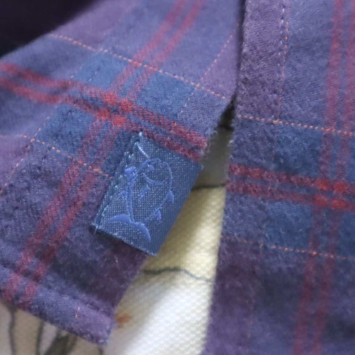Southern Tide Southern Tide Shirt Gingham Purple Long Sleeve Button Down Men's L Size US L / EU 52-54 / 3 - 6 Thumbnail