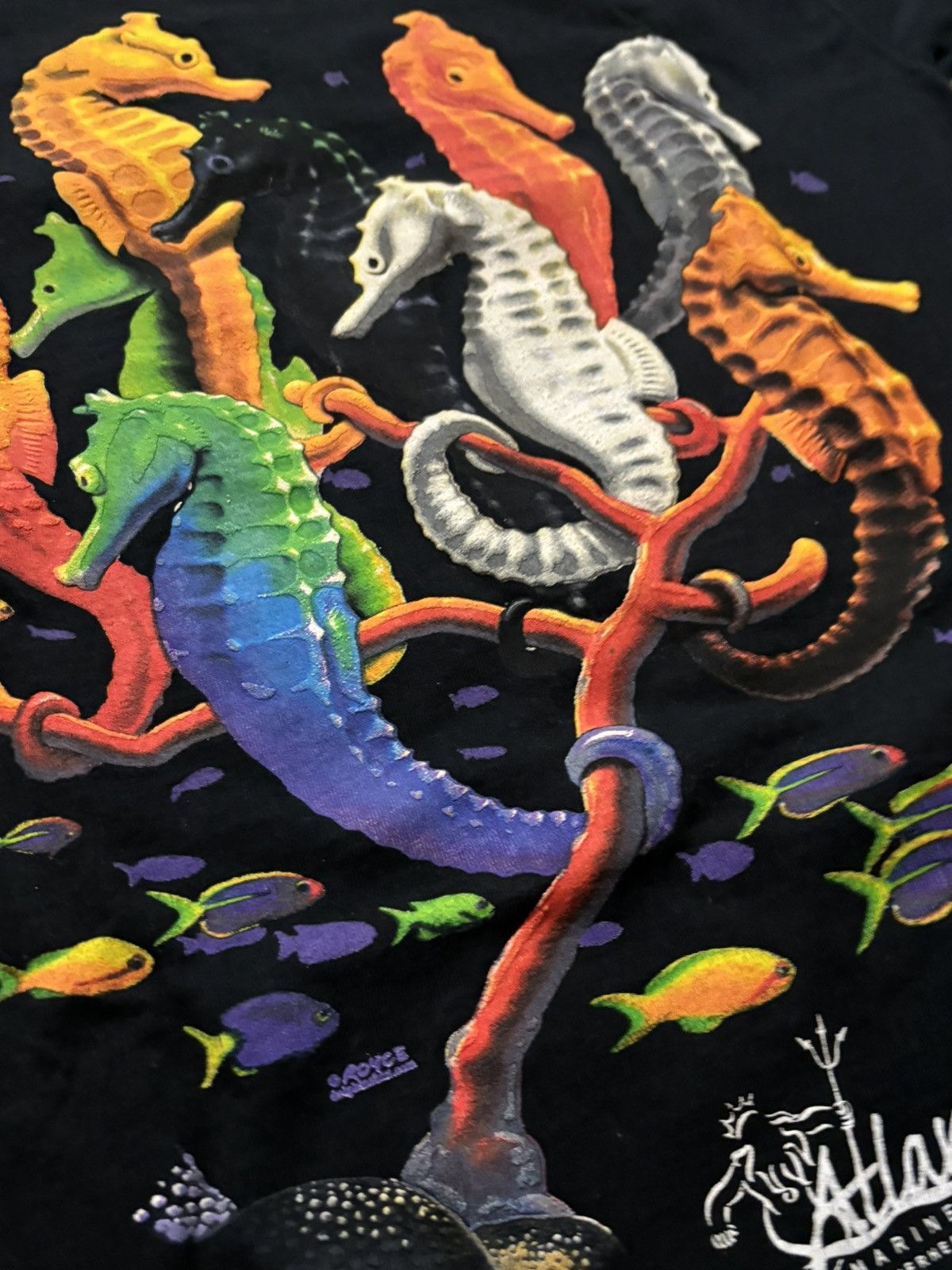 Vintage Vintage Atlantis seahorse puff print Medium Size US M / EU 48-50 / 2 - 3 Thumbnail