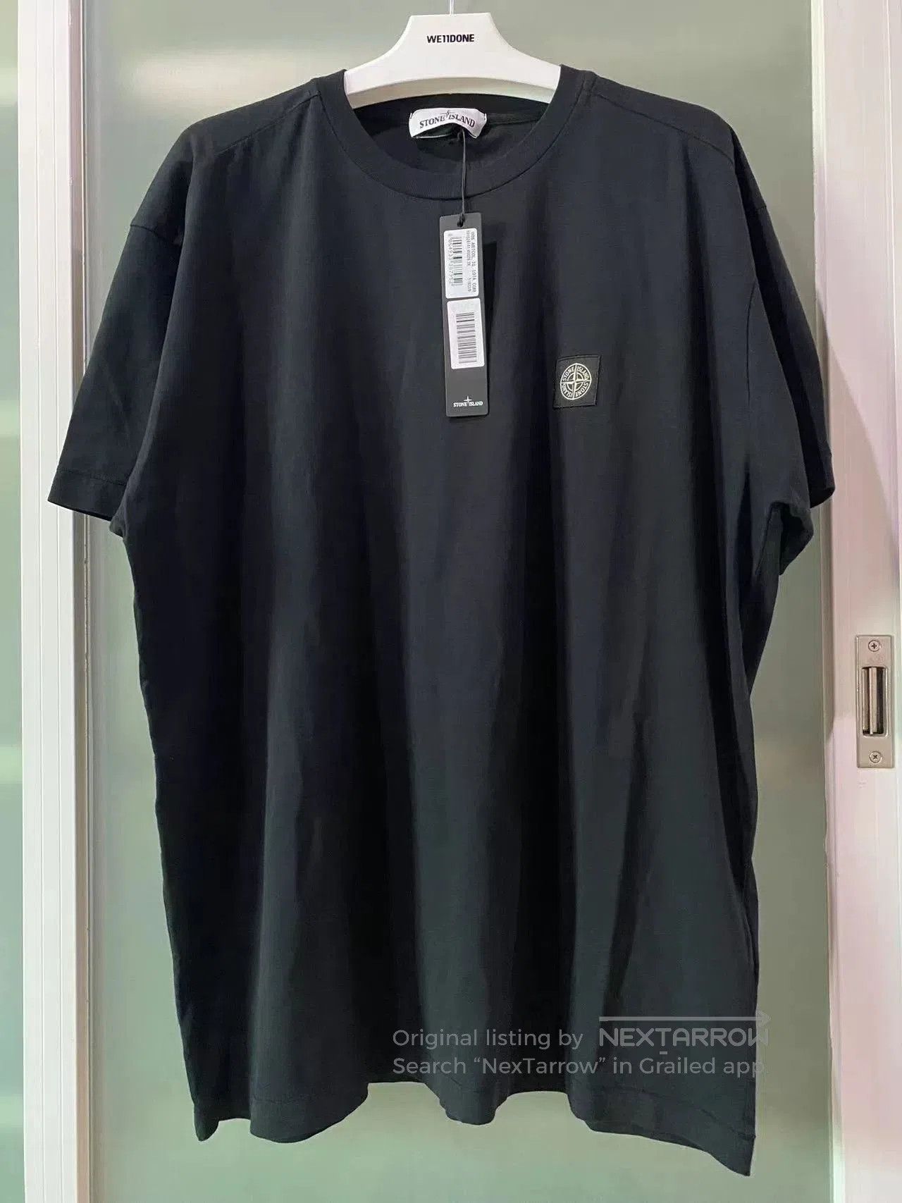Stone Island black pullover t-shirt with tags in size 3XL. Size US XXL / EU 58 / 5 - 1 Thumbnail