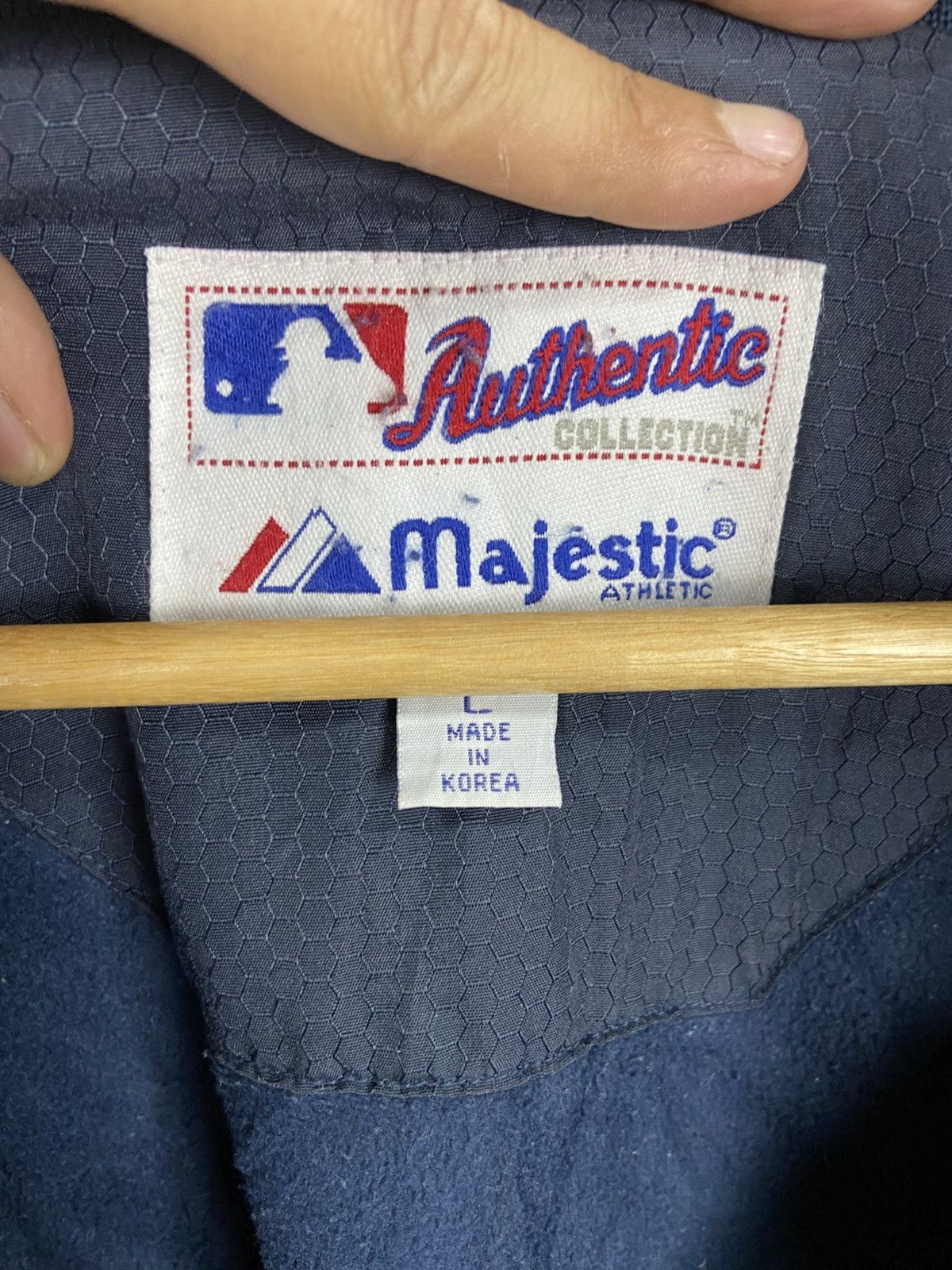 New York Yankees × Vintage VINTAGE YANKEES NY BASEBALL JACKET Size US L / EU 52-54 / 3 - 6 Thumbnail