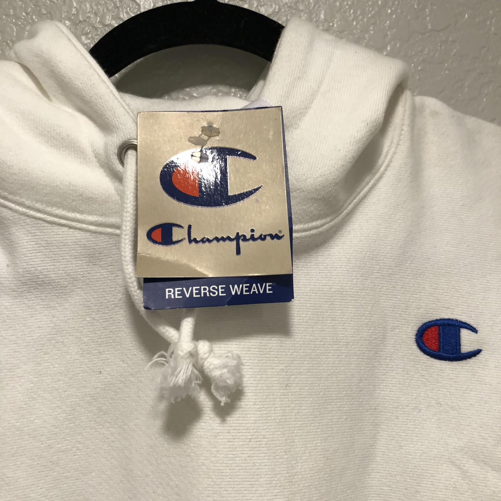 Champion Champion Reverse Weave Hoodie - Classic White | Size Medium Size M / US 6-8 / IT 42-44 - 2 Thumbnail