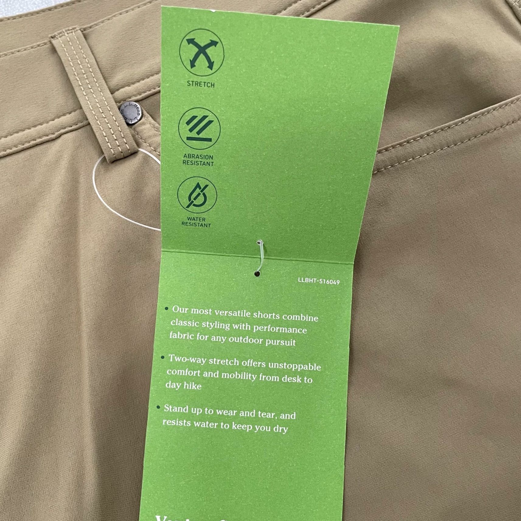 Vintage VINTAGE L.L. Bean Shorts Men 44 Khaki Chino Stretch 5-Pocket Casual Summer Size US 44 / EU 60 - 7 Thumbnail