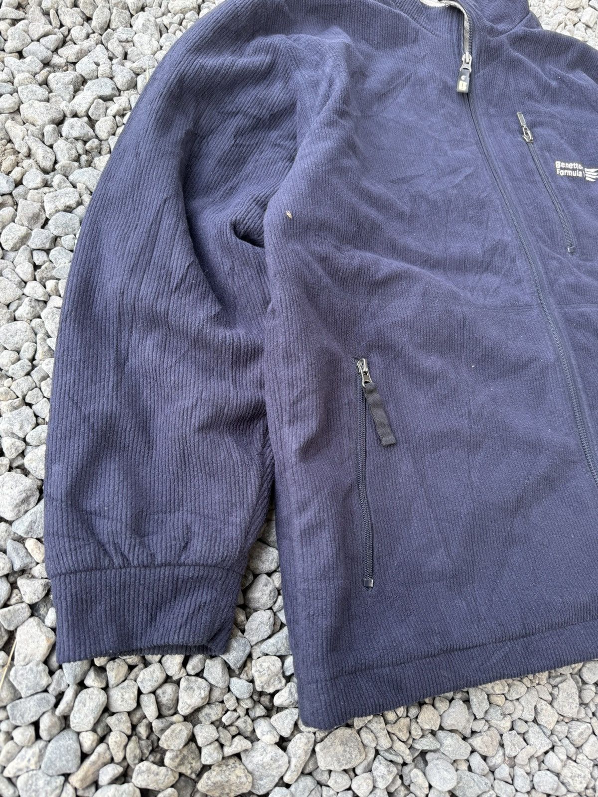 Benetton 🔥 Benetton Formula 1 racing team Sweat zipper jacket - L Size US L / EU 52-54 / 3 - 3 Thumbnail