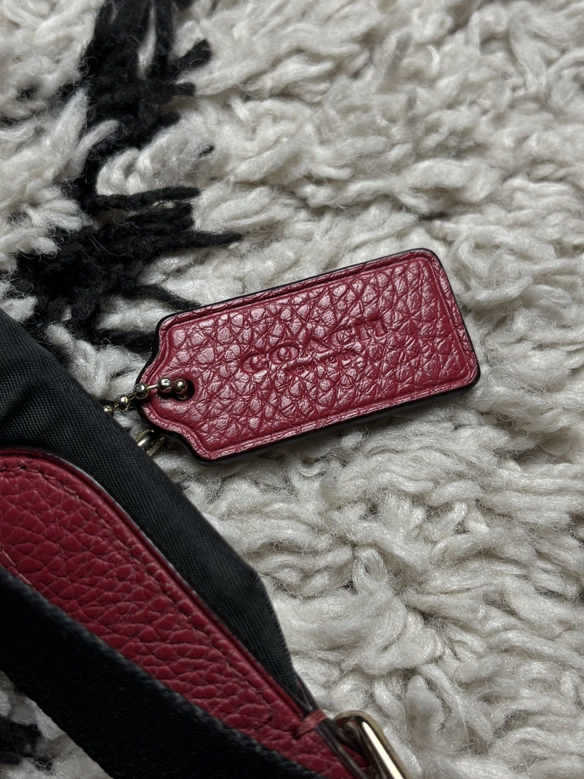 Coach Coach Red Leather Charlie Backpack Size ONE SIZE - 8 Thumbnail