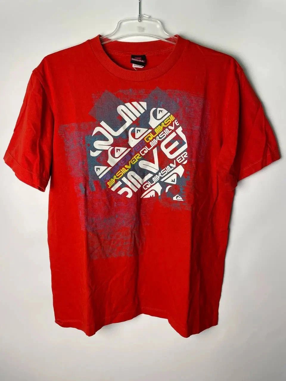 Quiksilver Vintage Quiksilver t shirt Size L RED Size US L / EU 52-54 / 3 - 1 Thumbnail