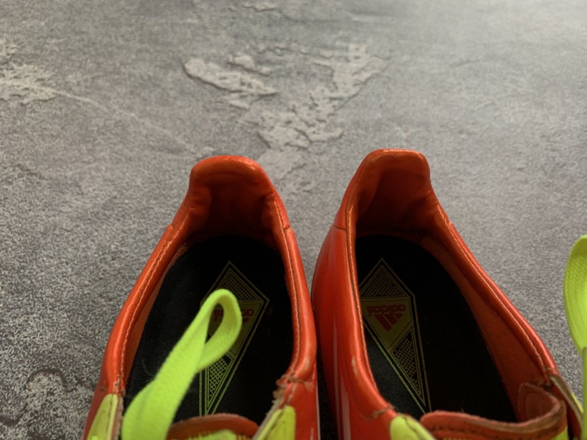 Adidas × Vintage Adidas Adizero F50 FG Yellow Leather Football Soccer Shoes Size US 7.5 / EU 40-41 - 5 Thumbnail
