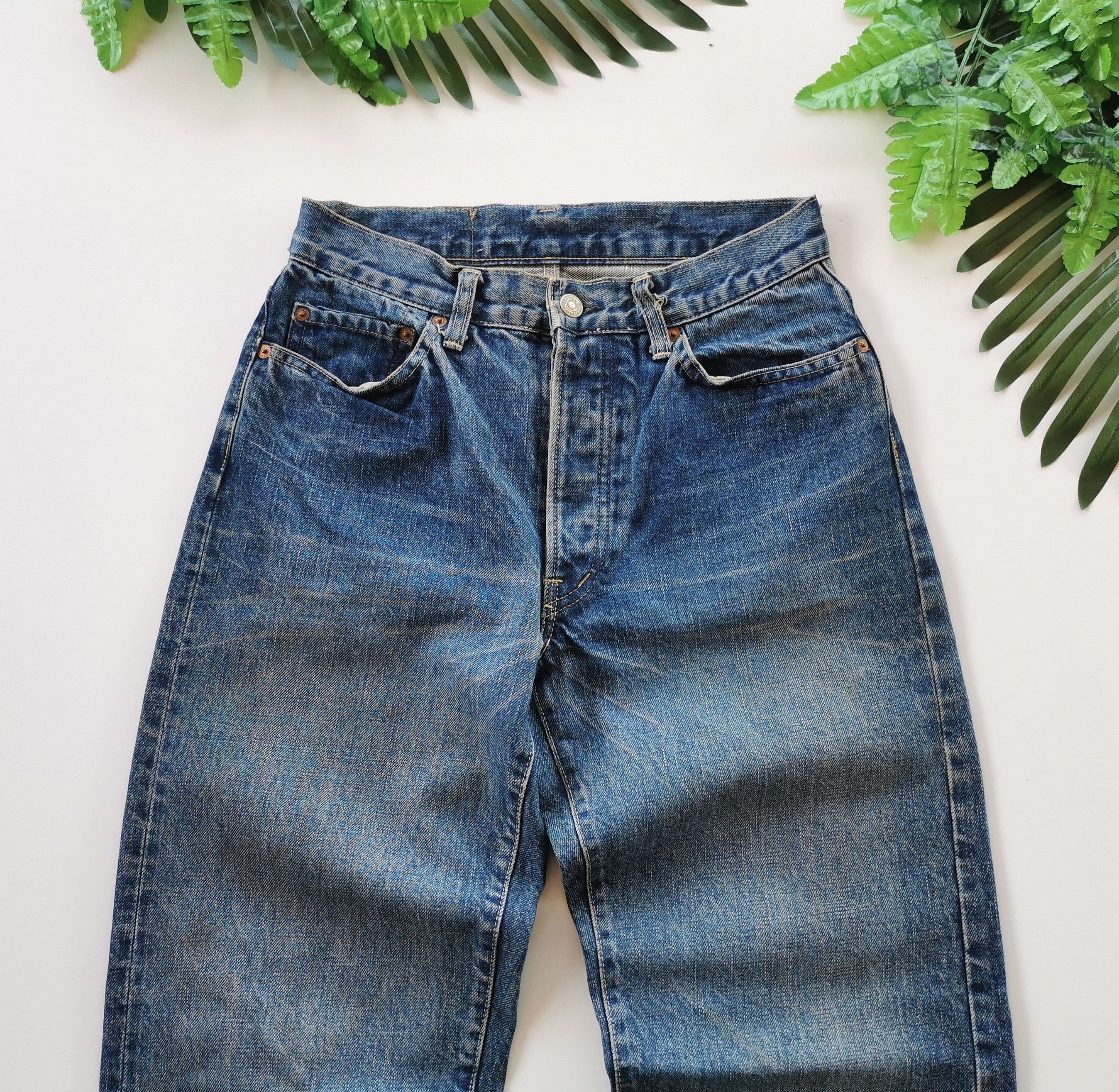 Blue Blue Japan HR Market Japan Selvedge Denim Jeans Size 28x30.5 Size US 28 / EU 44 - 4 Thumbnail