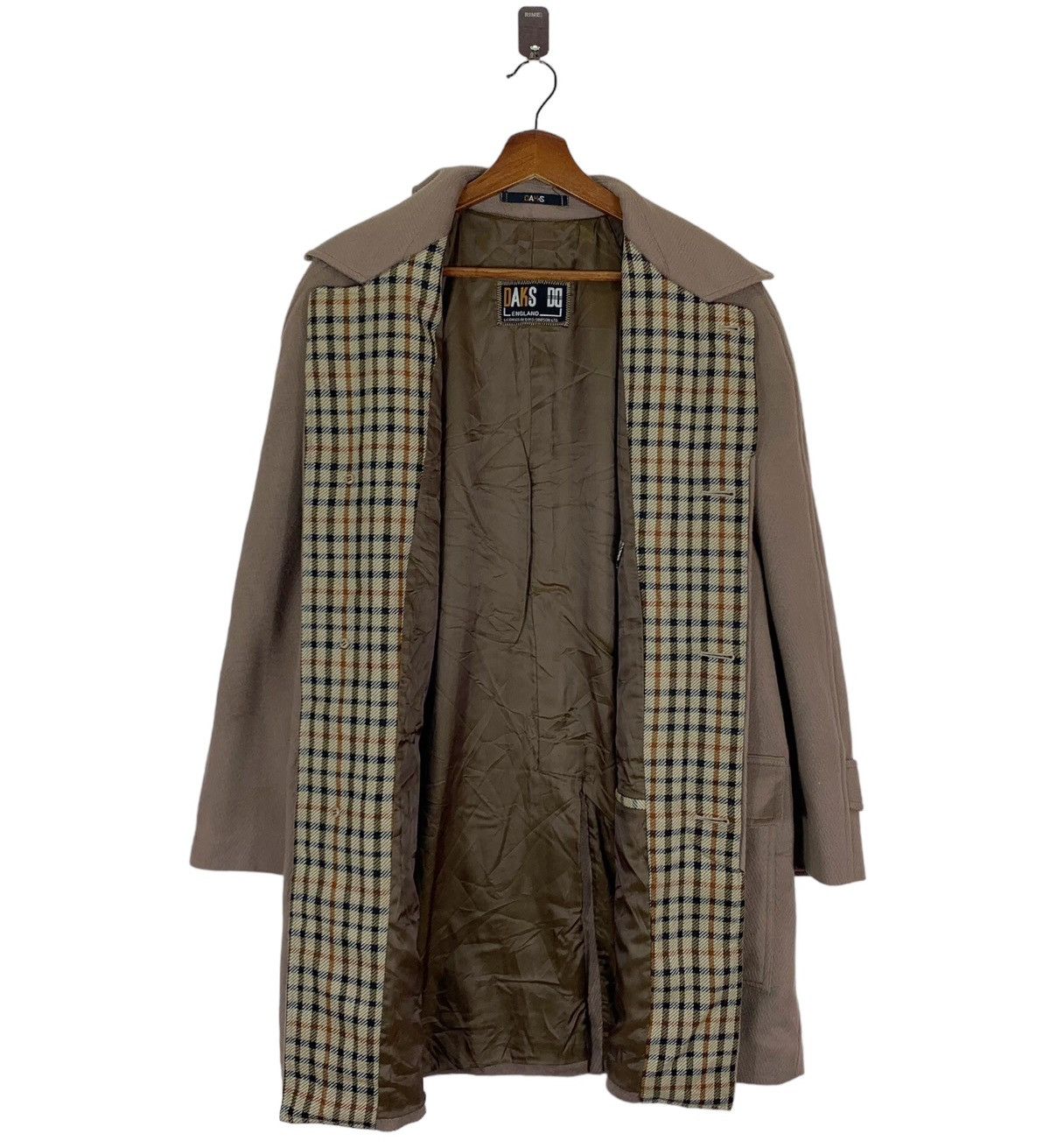DAKS VINTAGE DAKS LONDON ENGLAND WOOL OVERCOAT Size US M / EU 48-50 / 2 - 5 Thumbnail