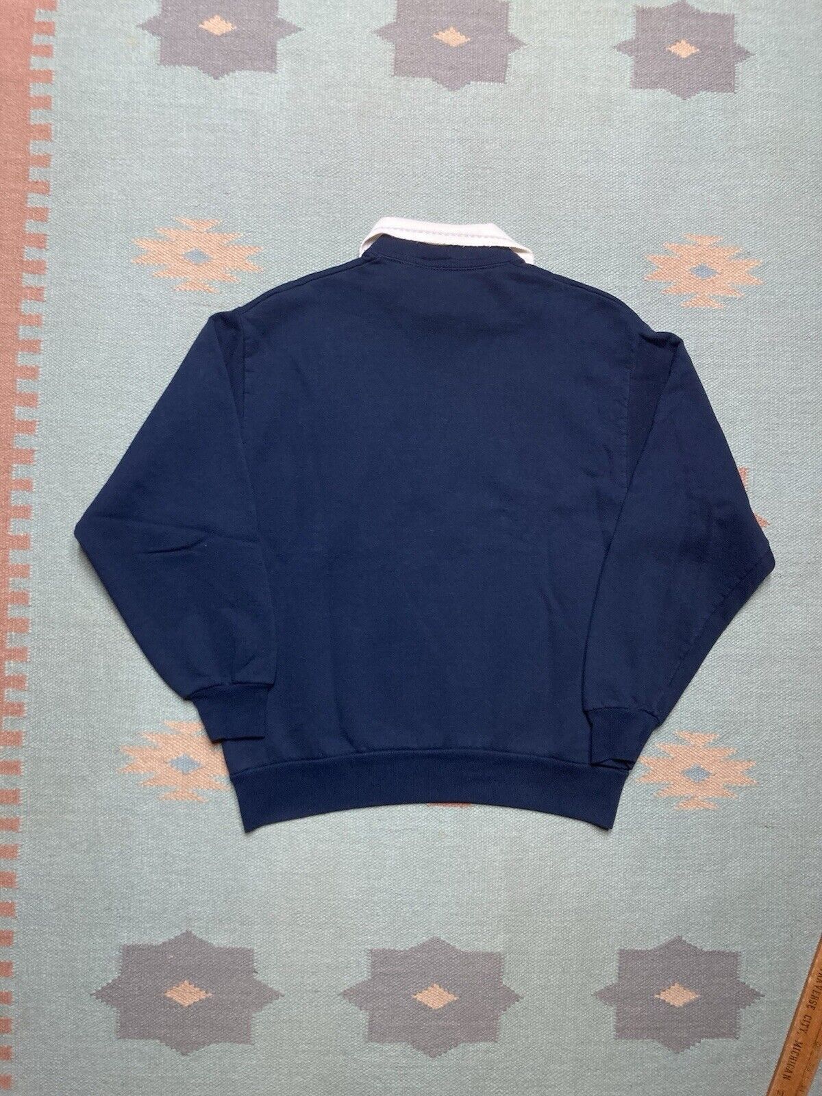 Vintage morning sun sweatshirt collared sweater winter snow tree M Size M / US 6-8 / IT 42-44 - 4 Thumbnail