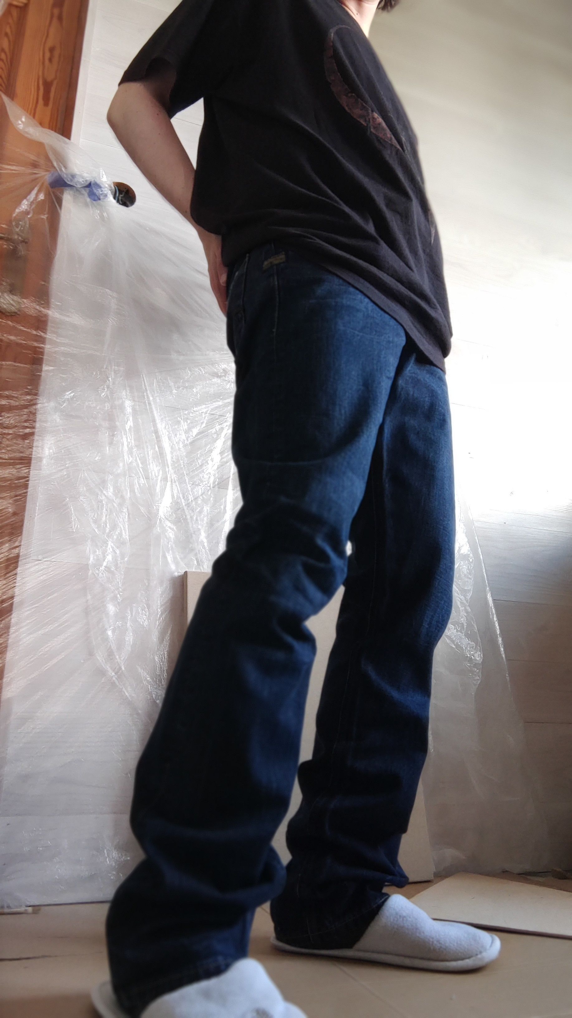 G-Star Skinny Baggy Stacked Pants Semi Flared Alt Neo Denim Goth 32 Size US 32 / EU 48 - 11 Thumbnail