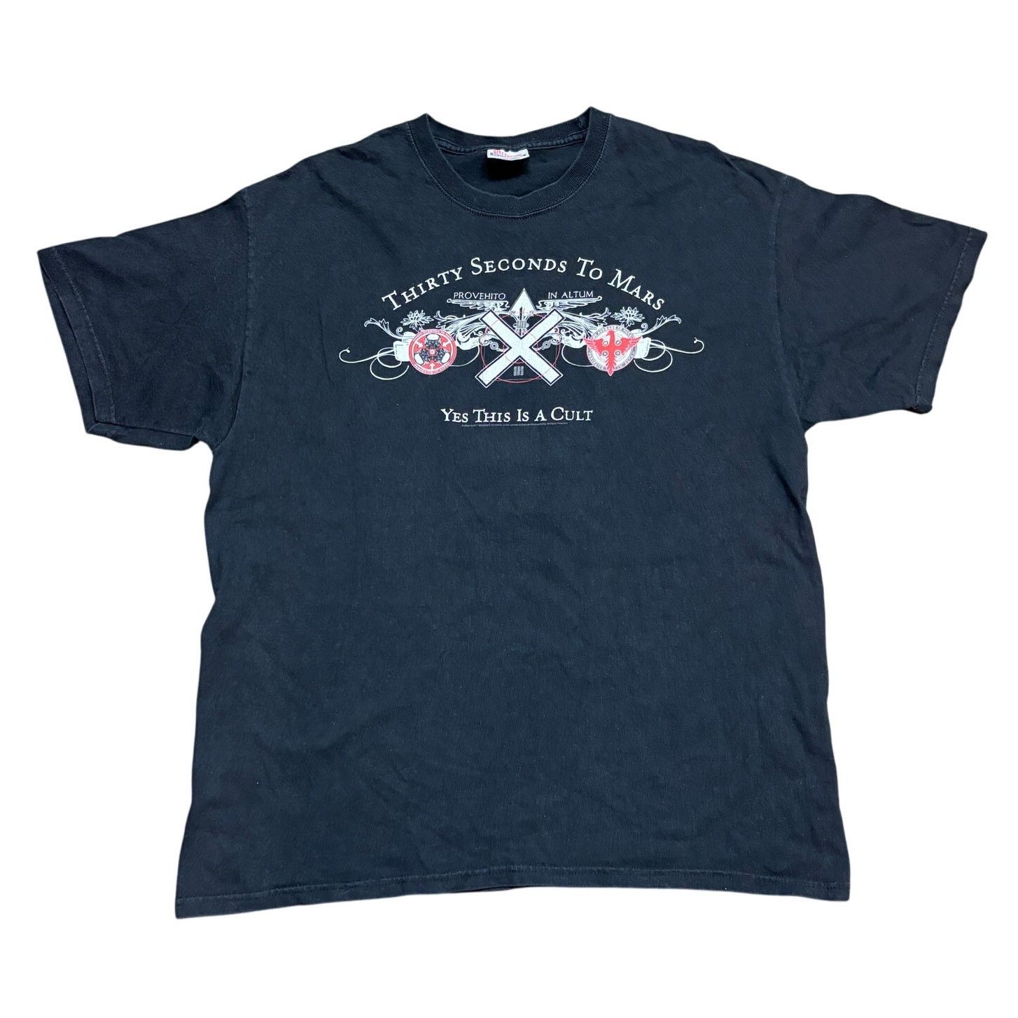 Band Tees × Hanes 30 Seconds To Mars 2008 A Beautiful Lie Cult Shirt Large Size US L / EU 52-54 / 3 - 1 Thumbnail