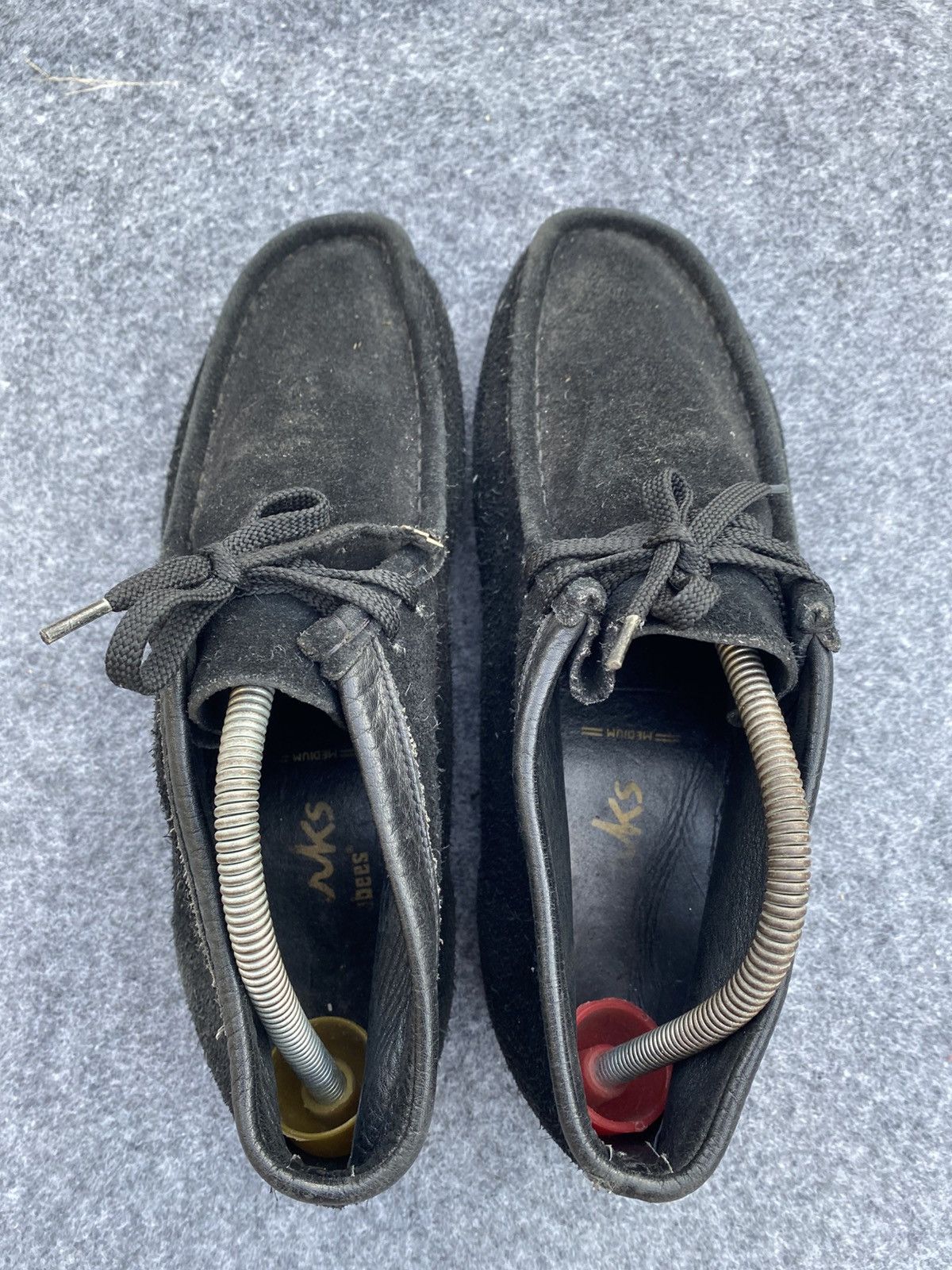 Clarks Clarks wallabee black suede high Size US 7.5 / EU 40-41 - 4 Thumbnail