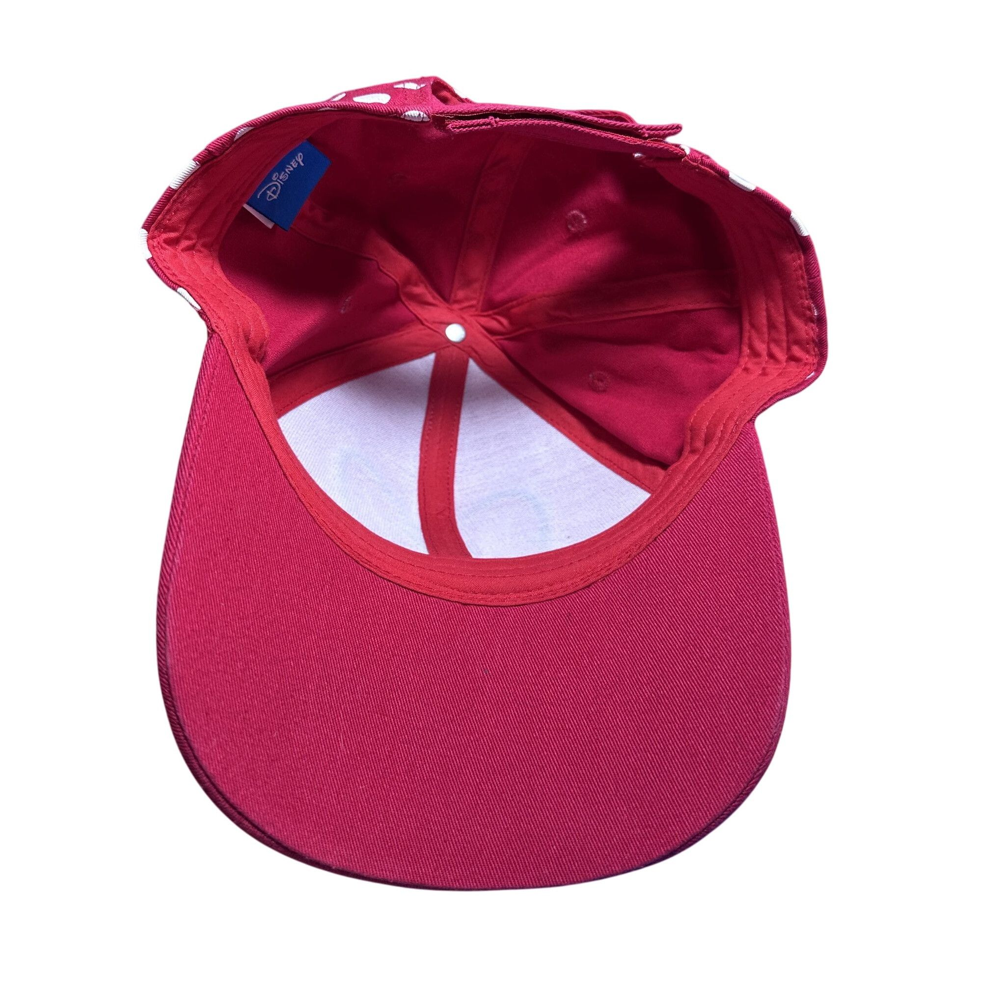 Disney Disney Minnie Mouse Polka Dot Baseball Cap Red White Adult V Size ONE SIZE - 5 Thumbnail