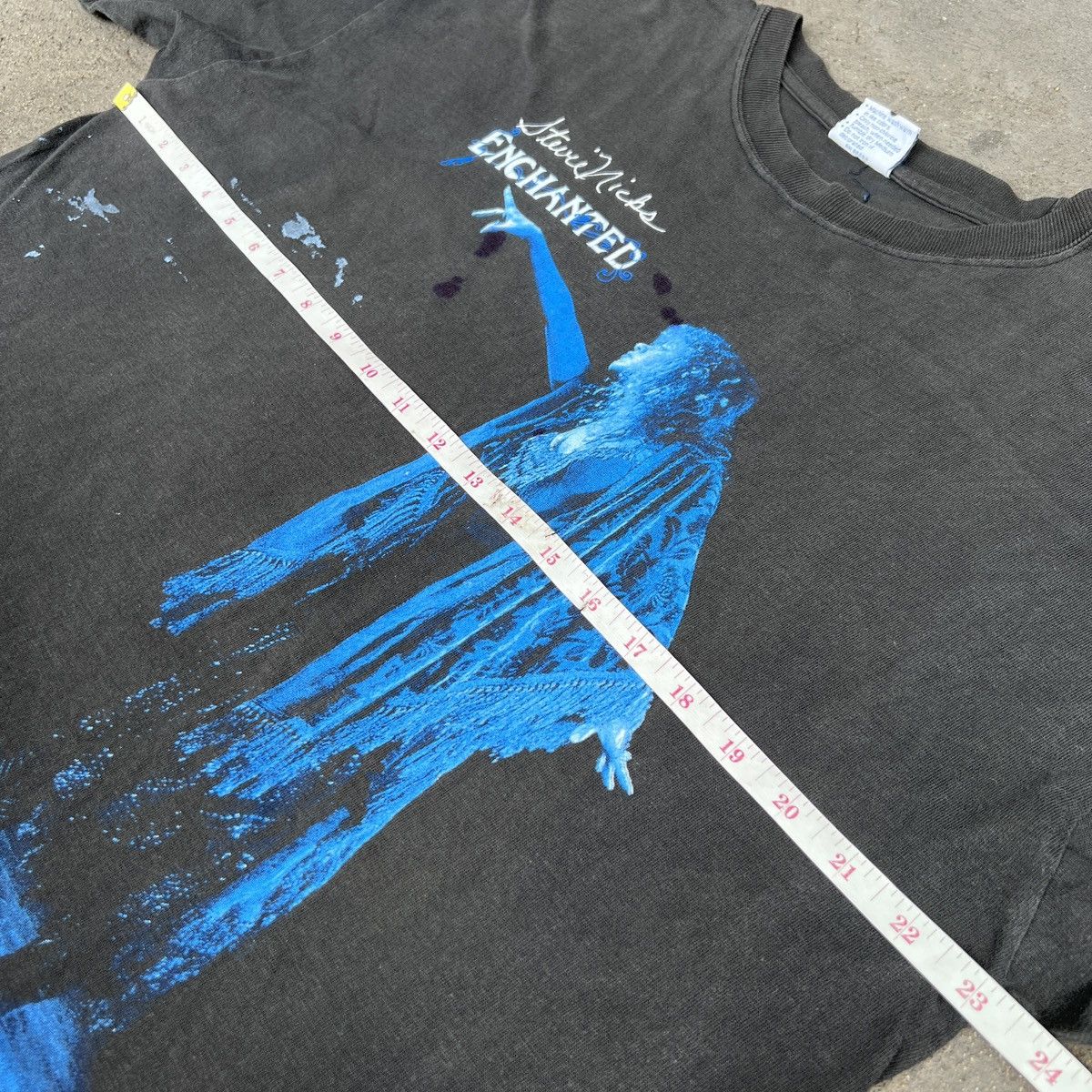 Band Tees Vintage 90s Stevie Nicks Enchanted Tour Promo Tee XL Faded Size US XL / EU 56 / 4 - 13 Thumbnail