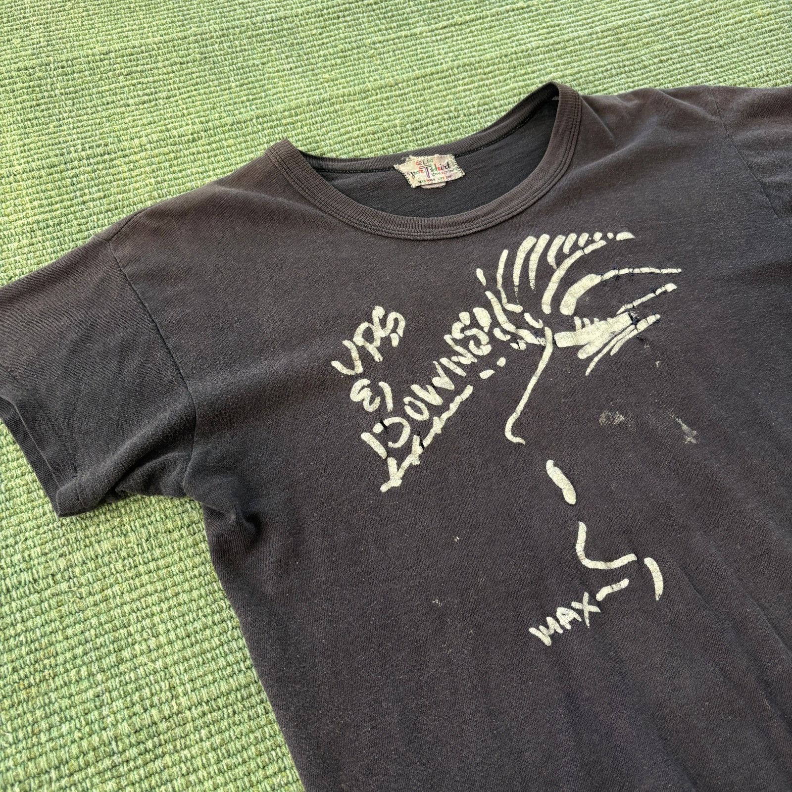 Vintage Vintage 1960s Black Peter Max Single Stitched Tee Sz M Size US M / EU 48-50 / 2 - 4 Thumbnail